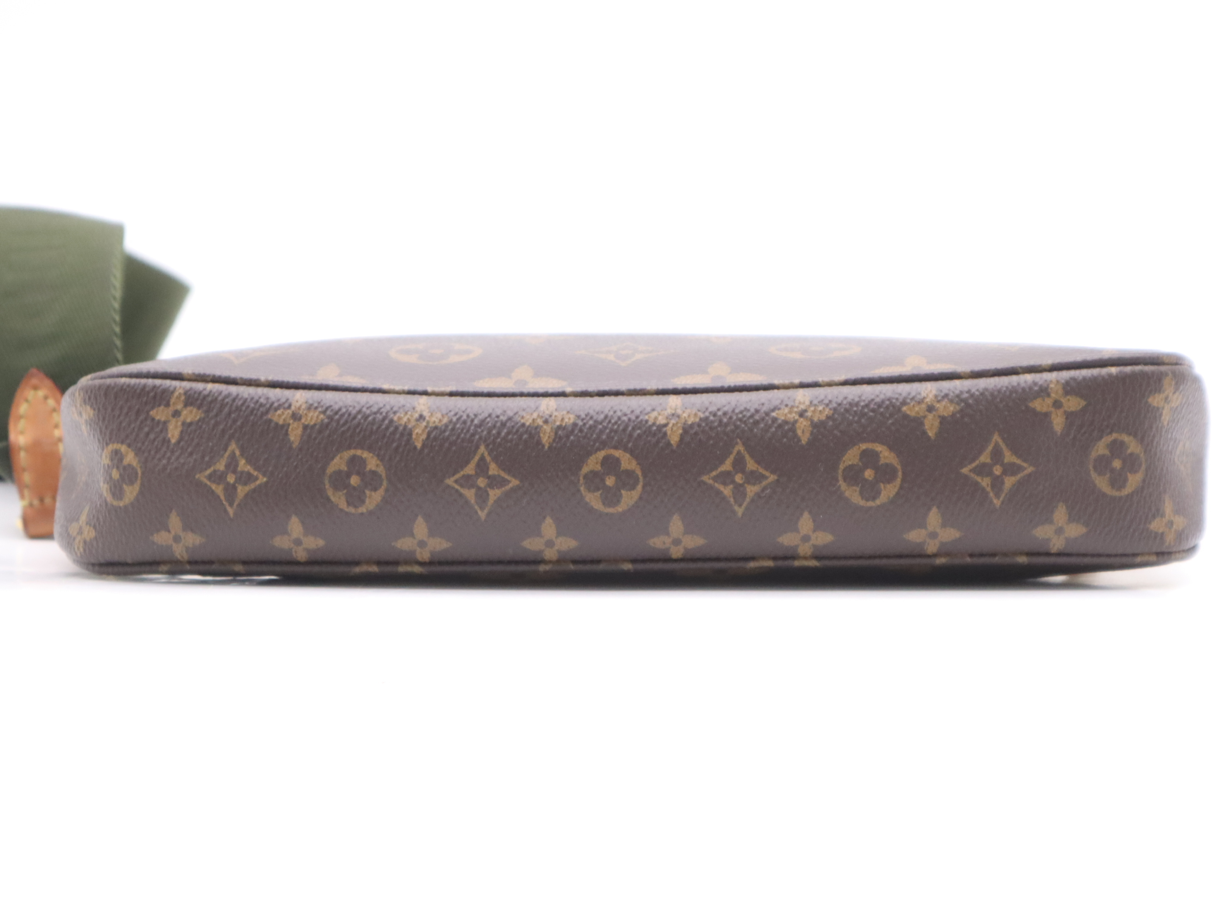 M44813 Monogram Multi Pochette Accessoires Khaki Shoulder Bag with 2 Shoulder Straps, 2 Pouches, and Dust Bag — view 4