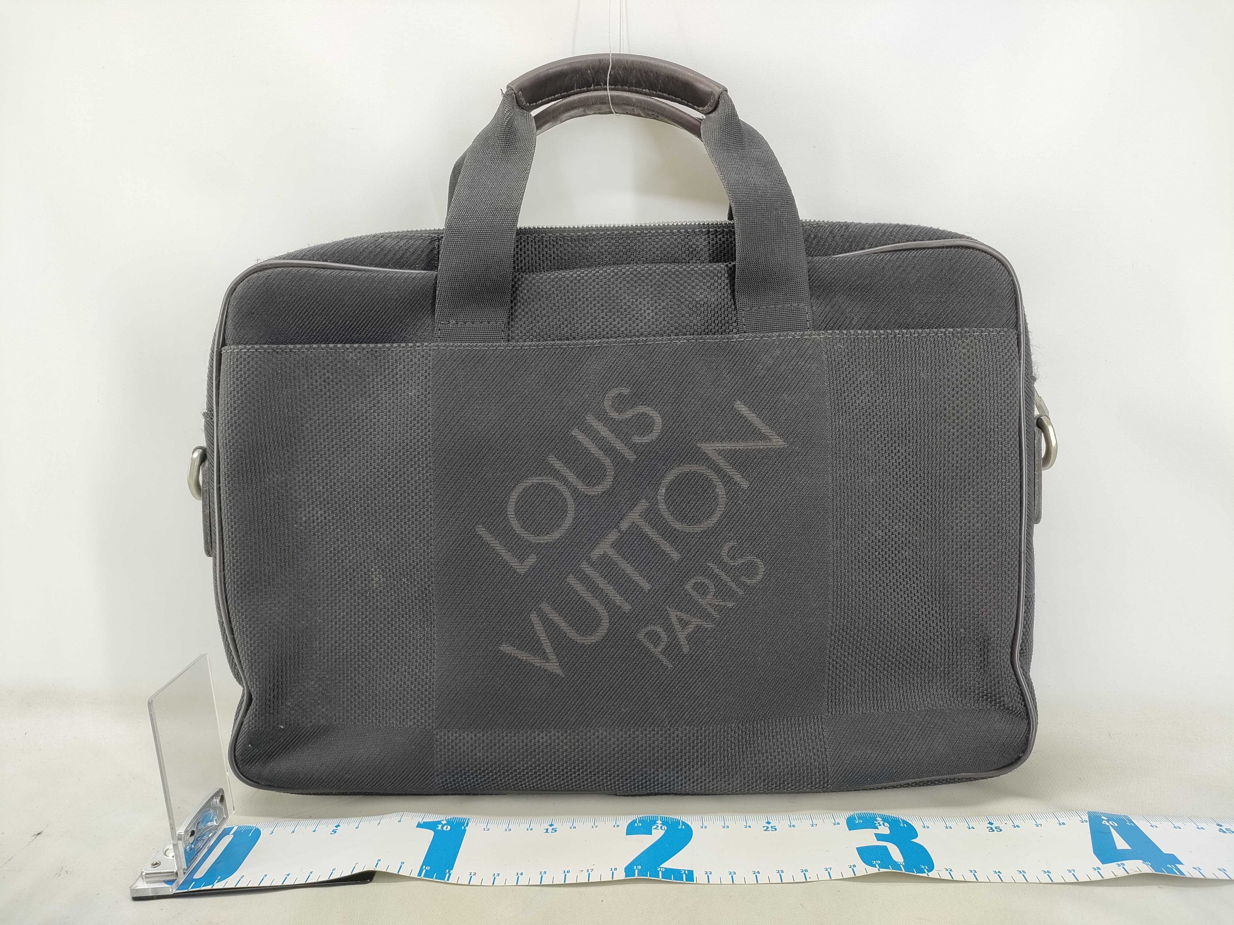 Damier Geant Louis Vuitton Associé PM Black Business Bag — view 2