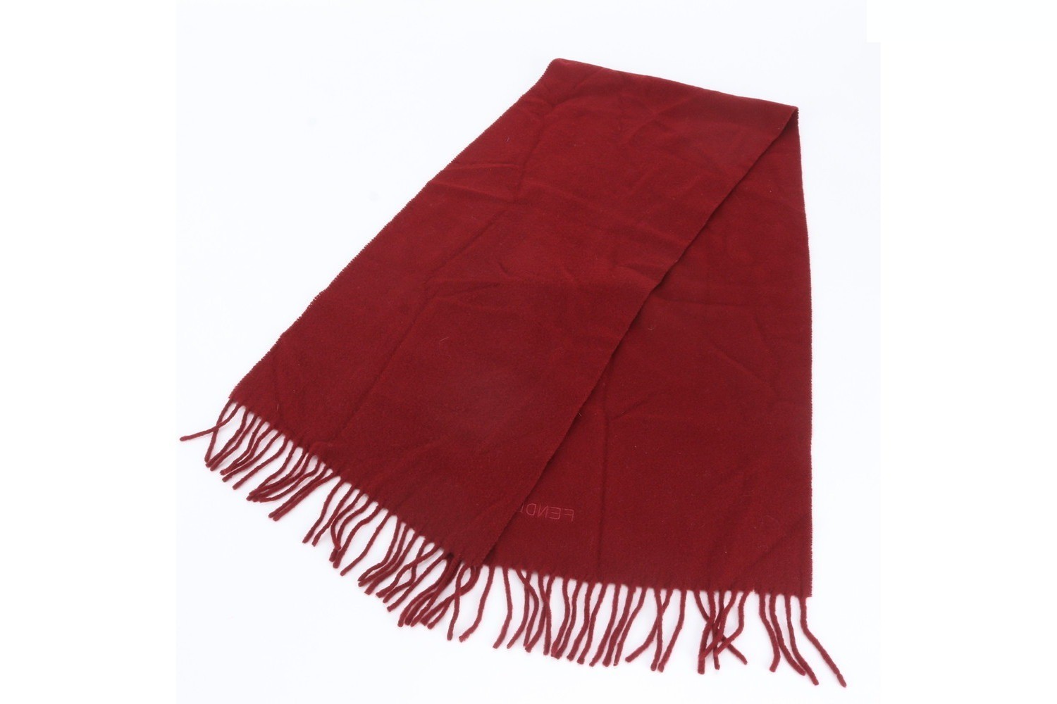 Logo embroidered scarf — view 2