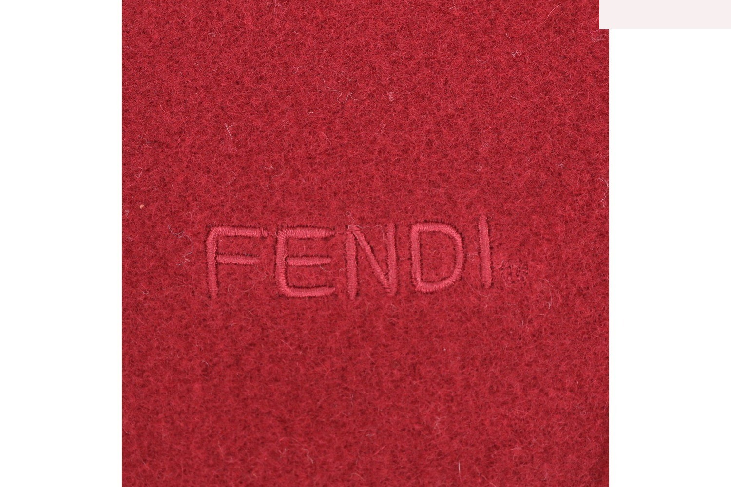 Logo embroidered scarf — view 6