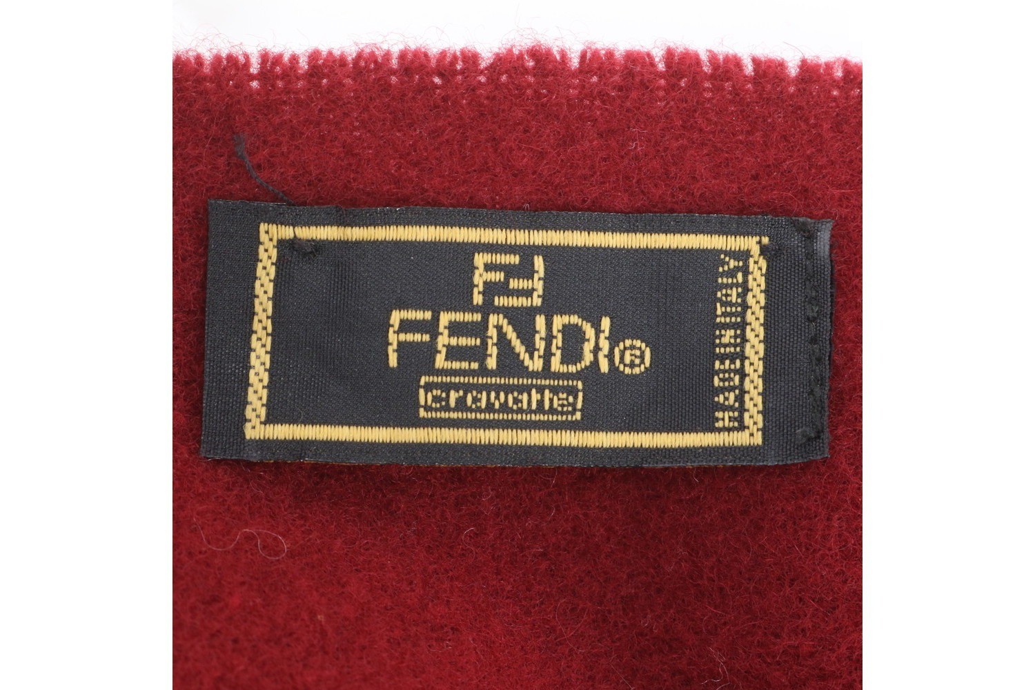 Logo embroidered scarf — view 7