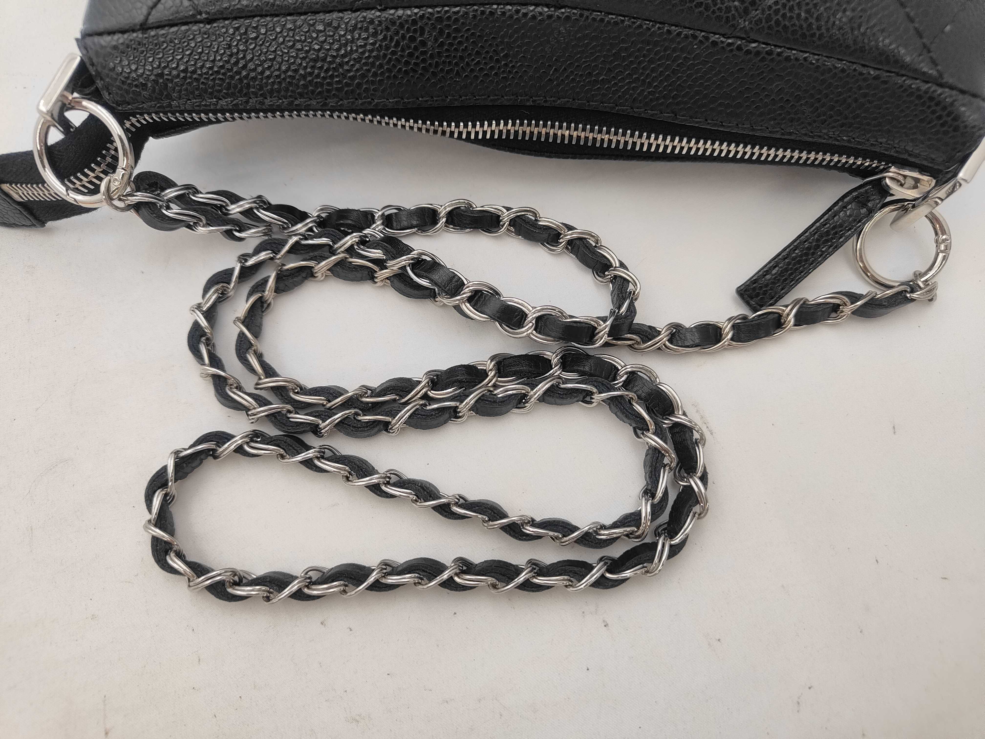 Matelassé Chain Shoulder Bag — view 3