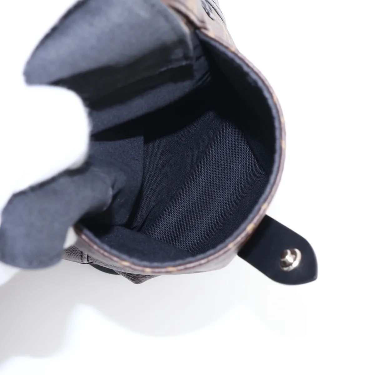 Monogram Macassar Christopher MM M43735 Brown x Black (RFID detected) — view 12