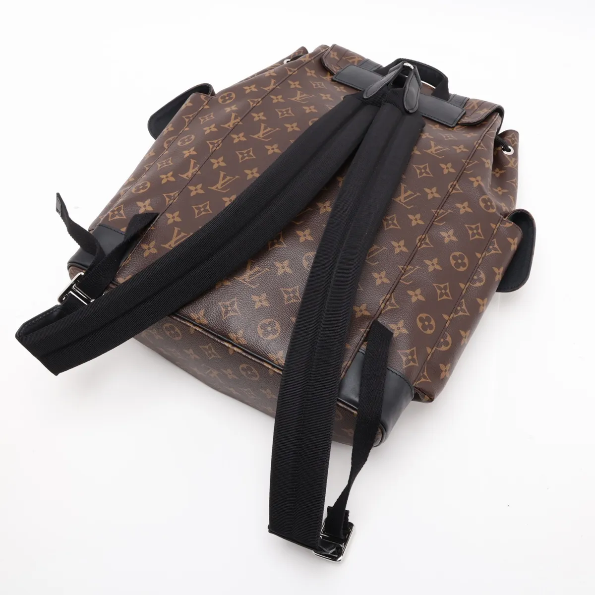 Monogram Macassar Christopher MM M43735 Brown x Black (RFID detected) — view 5