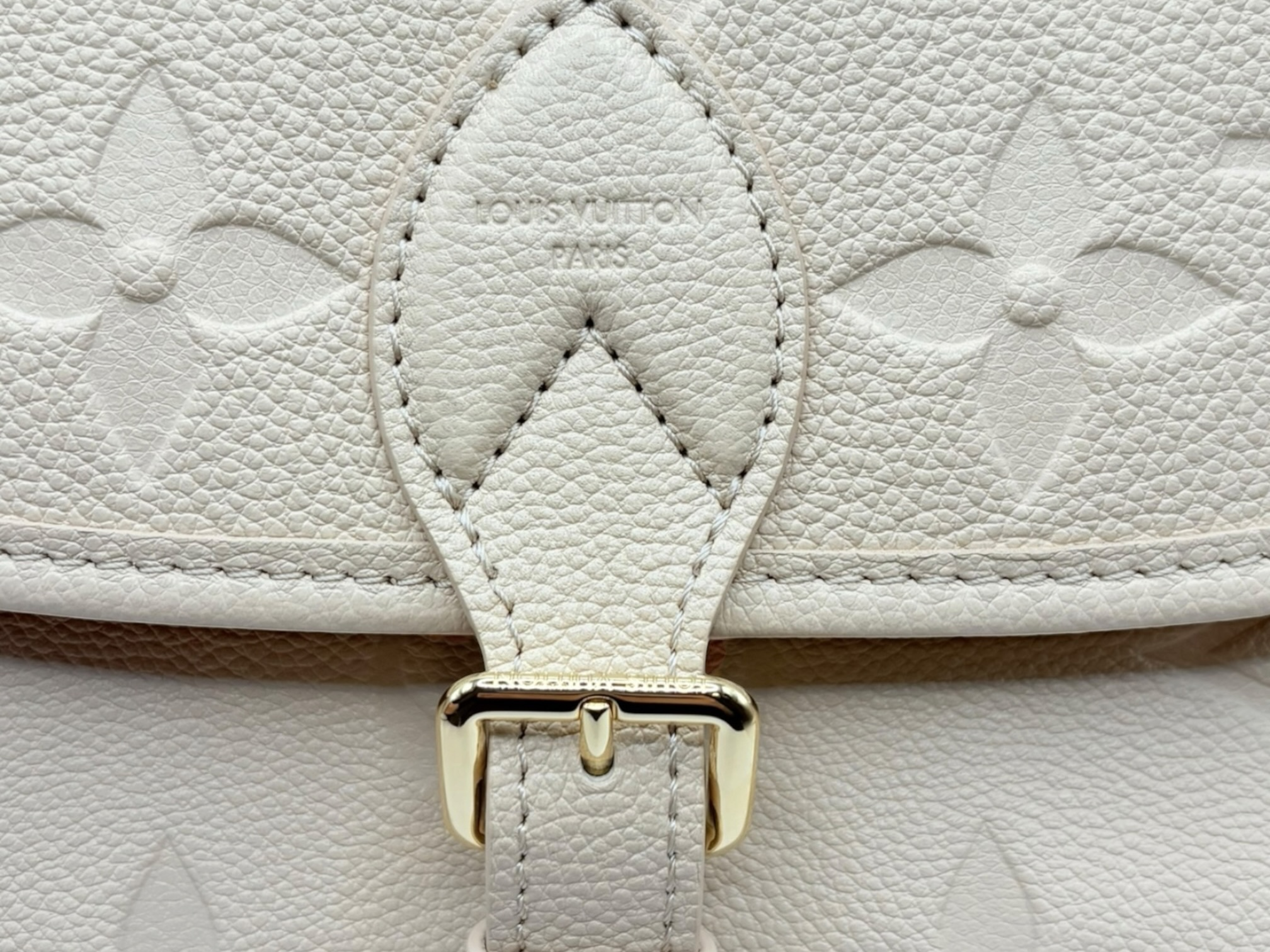 Monogram Empreinte Diane M46388 Beige Shoulder Bag (RFID detected) — view 13