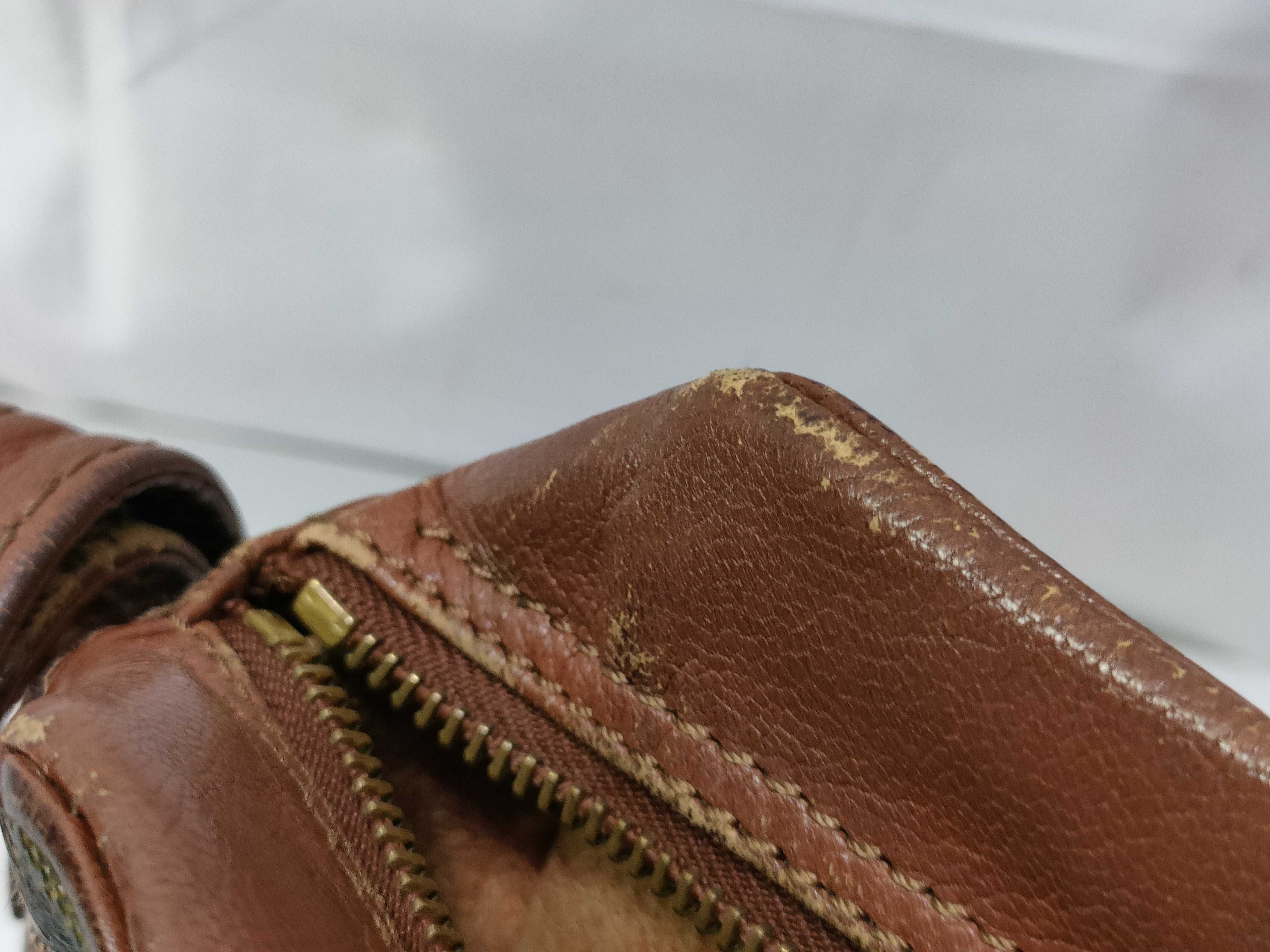 Monogram Pigskin Shoulder Bag — view 14