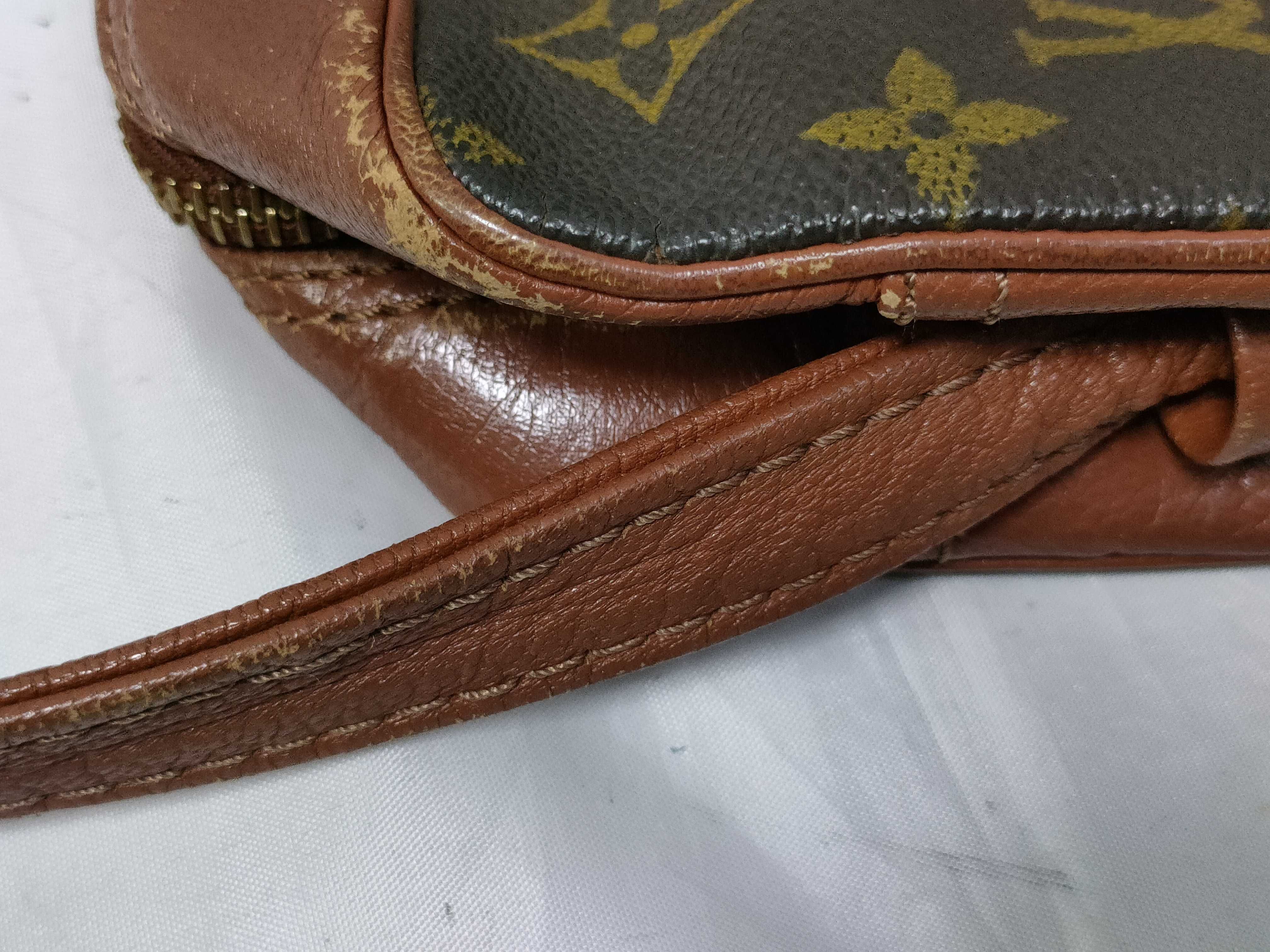 Monogram Pigskin Shoulder Bag — view 5