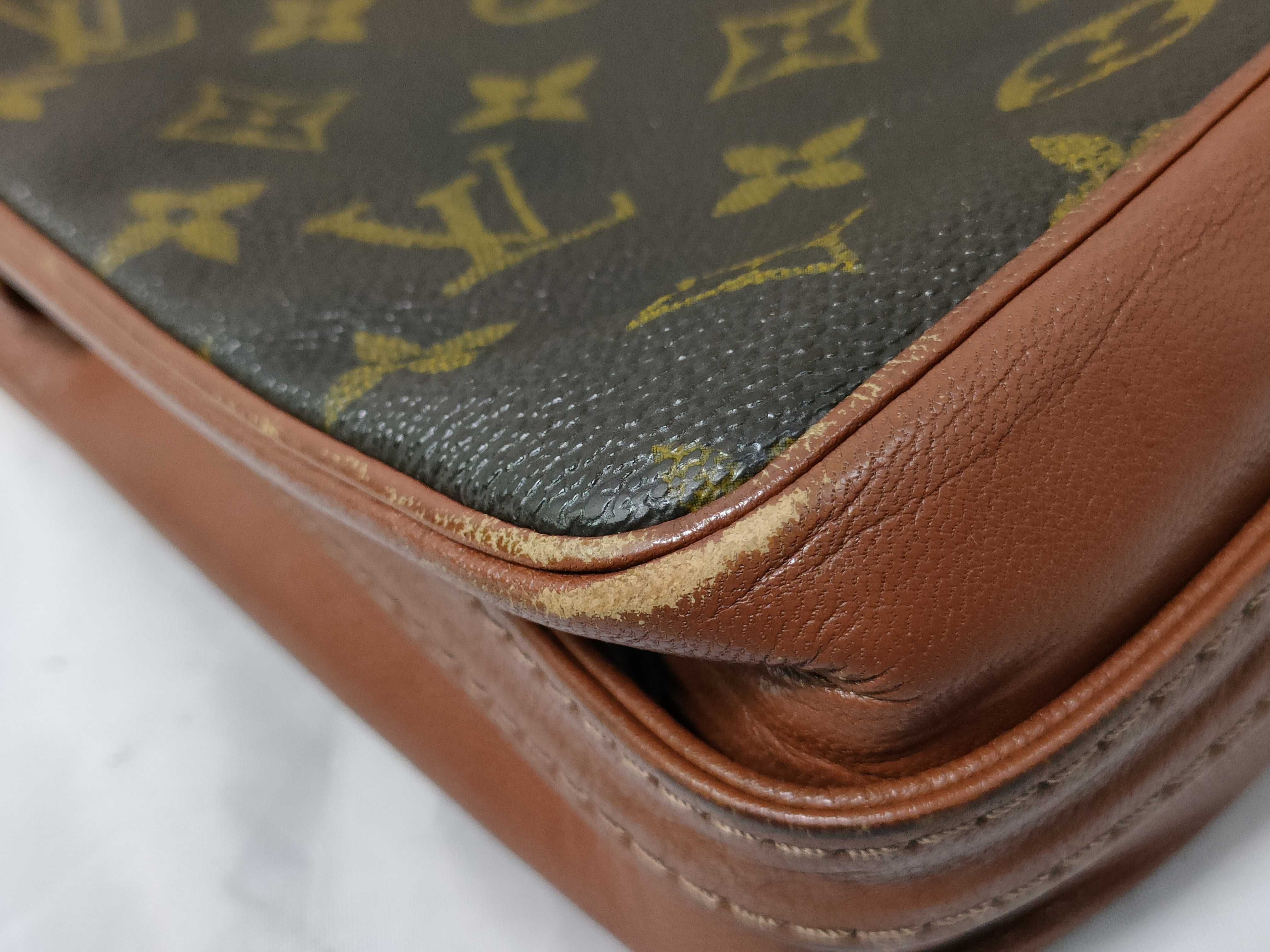 Monogram Pigskin Shoulder Bag — view 6