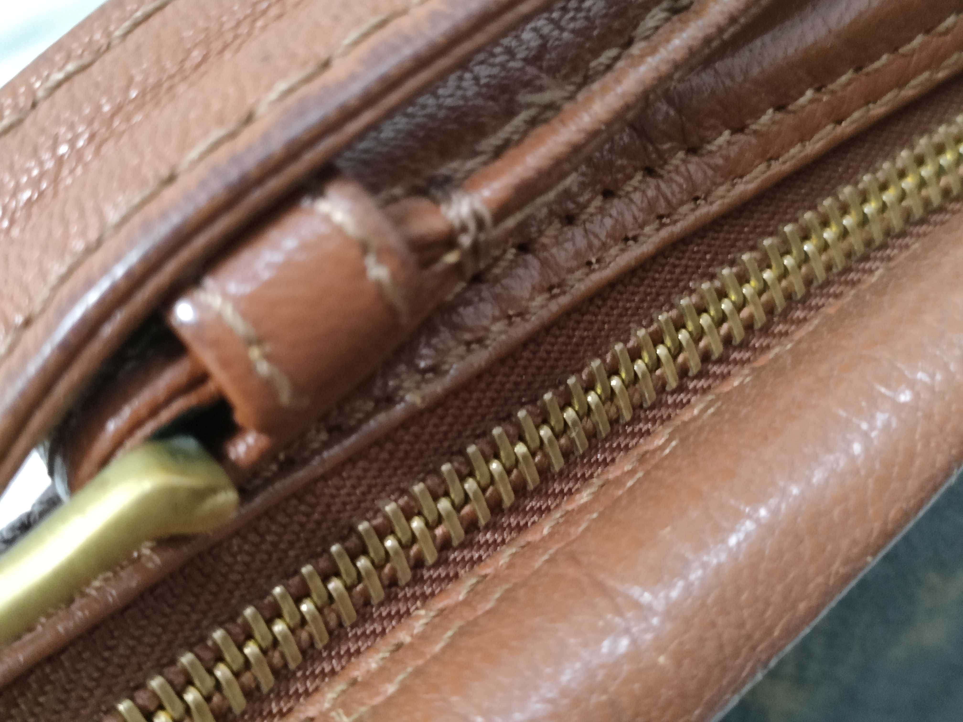 Monogram Pigskin Shoulder Bag — view 8