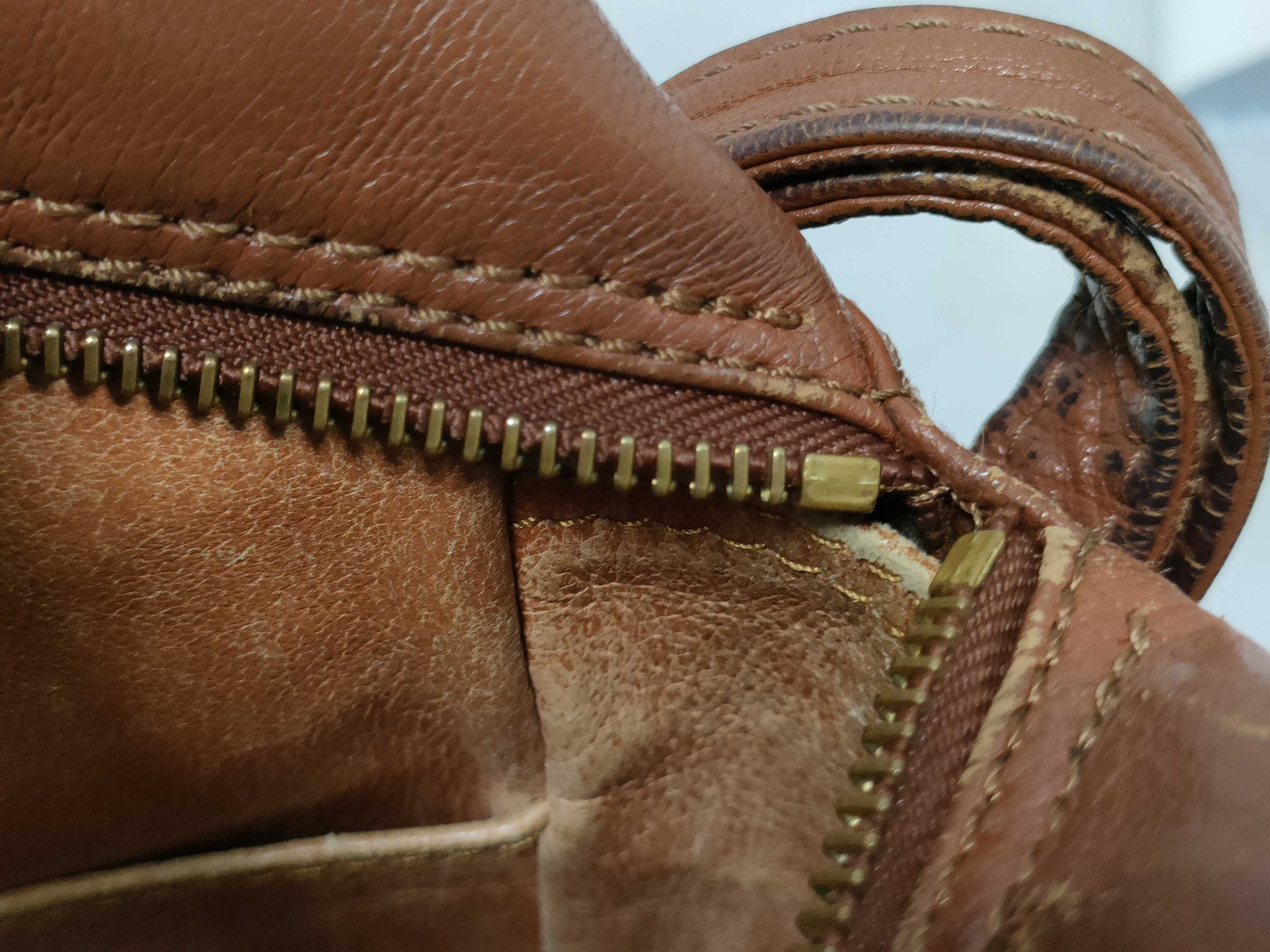 Monogram Pigskin Shoulder Bag — view 10
