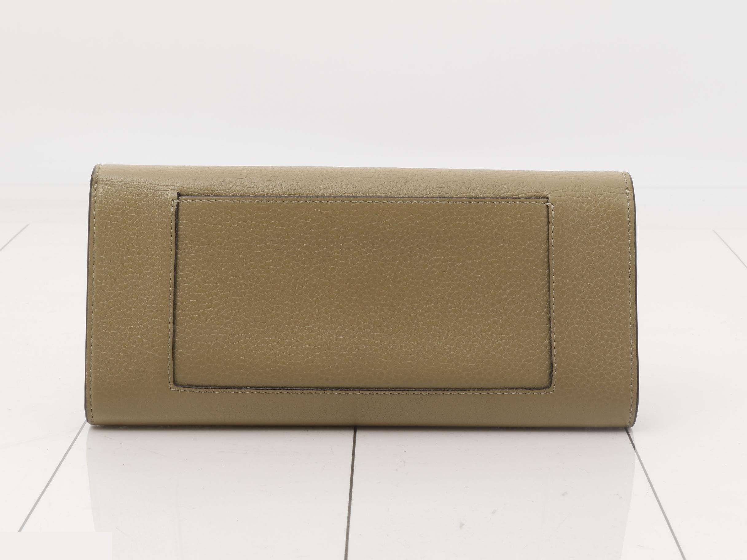 Large flap long wallet — view 2