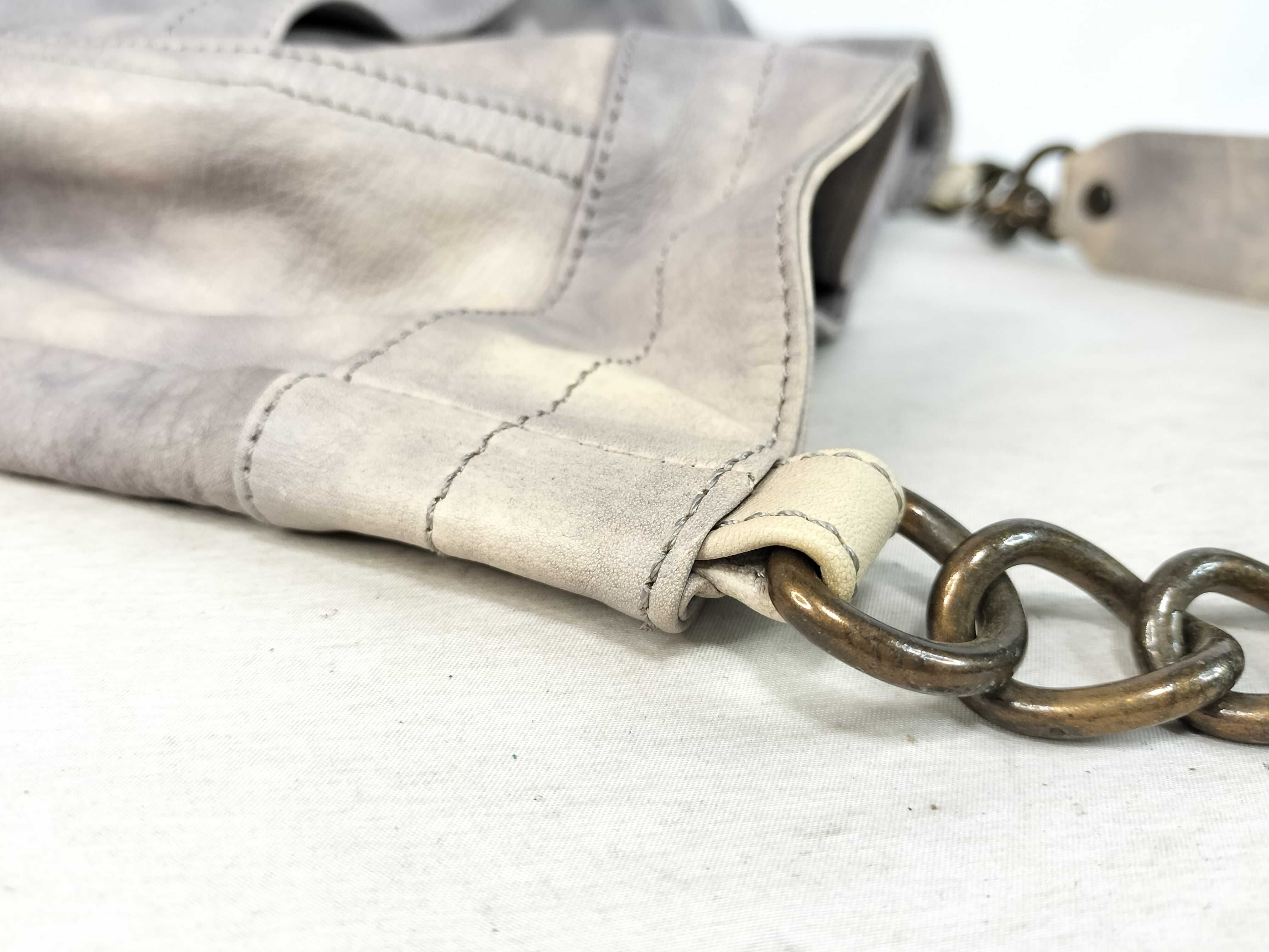 Blue Label Burberry Purple Leather Shoulder Bag — view 5