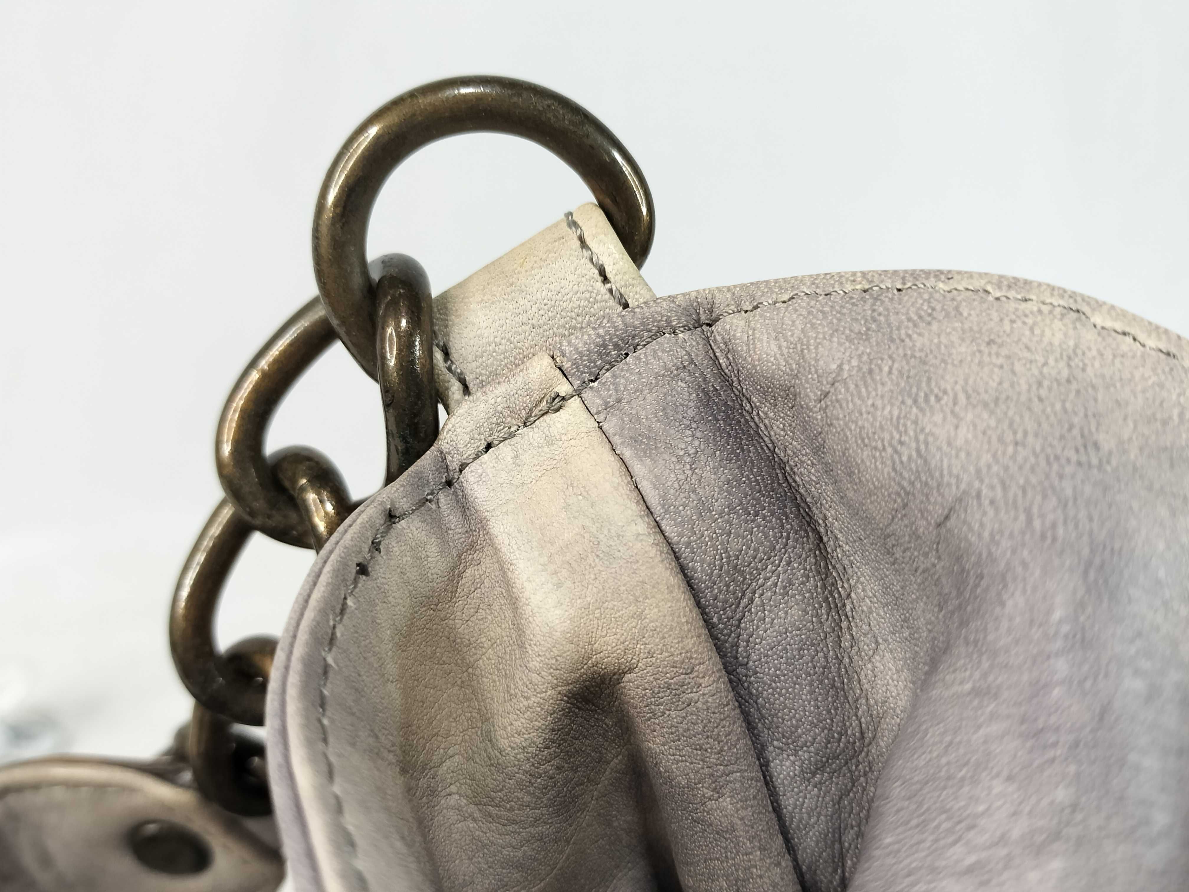 Blue Label Burberry Purple Leather Shoulder Bag — view 8