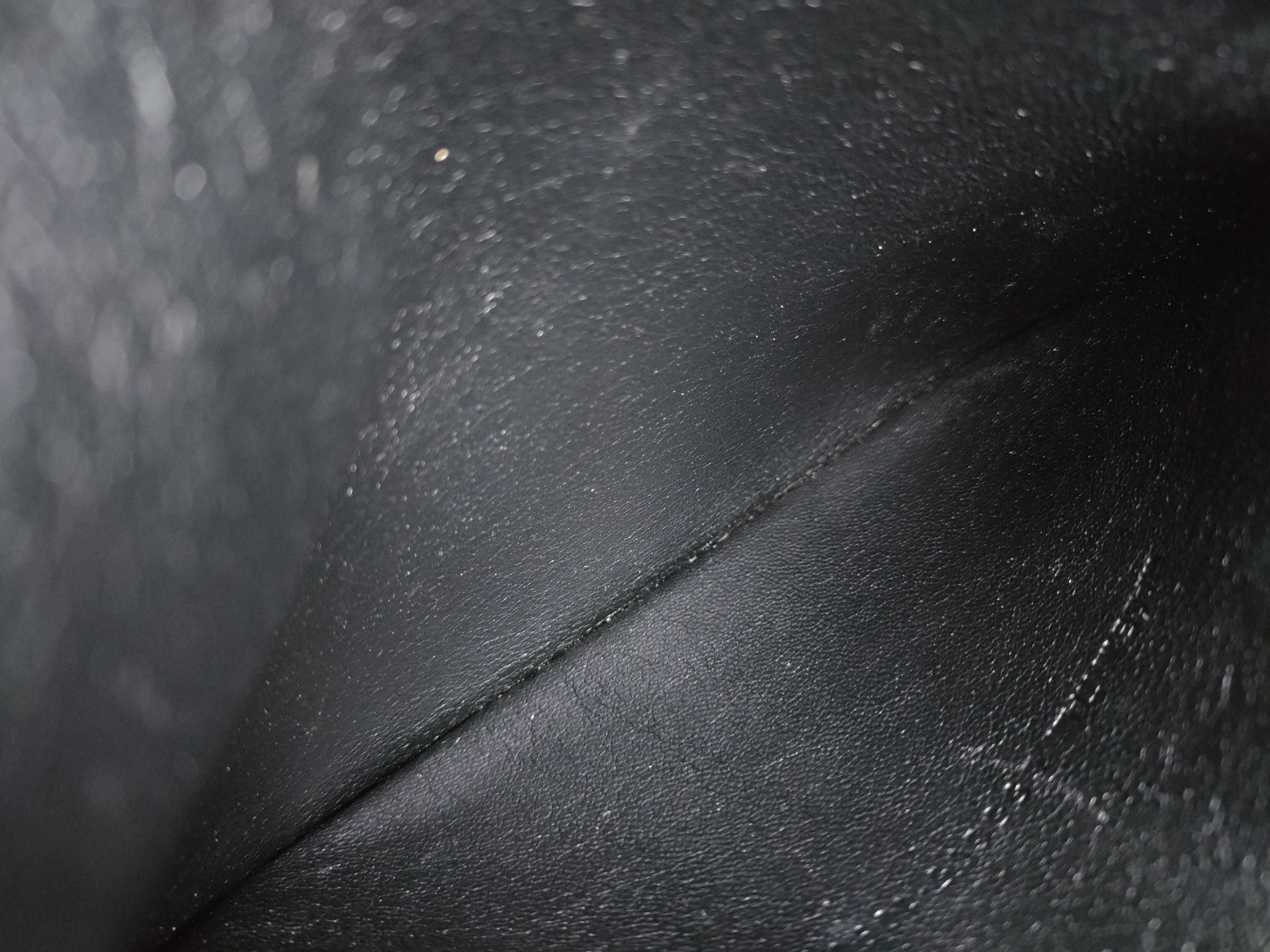 Ville Calfskin Leather Clutch Bag — view 11