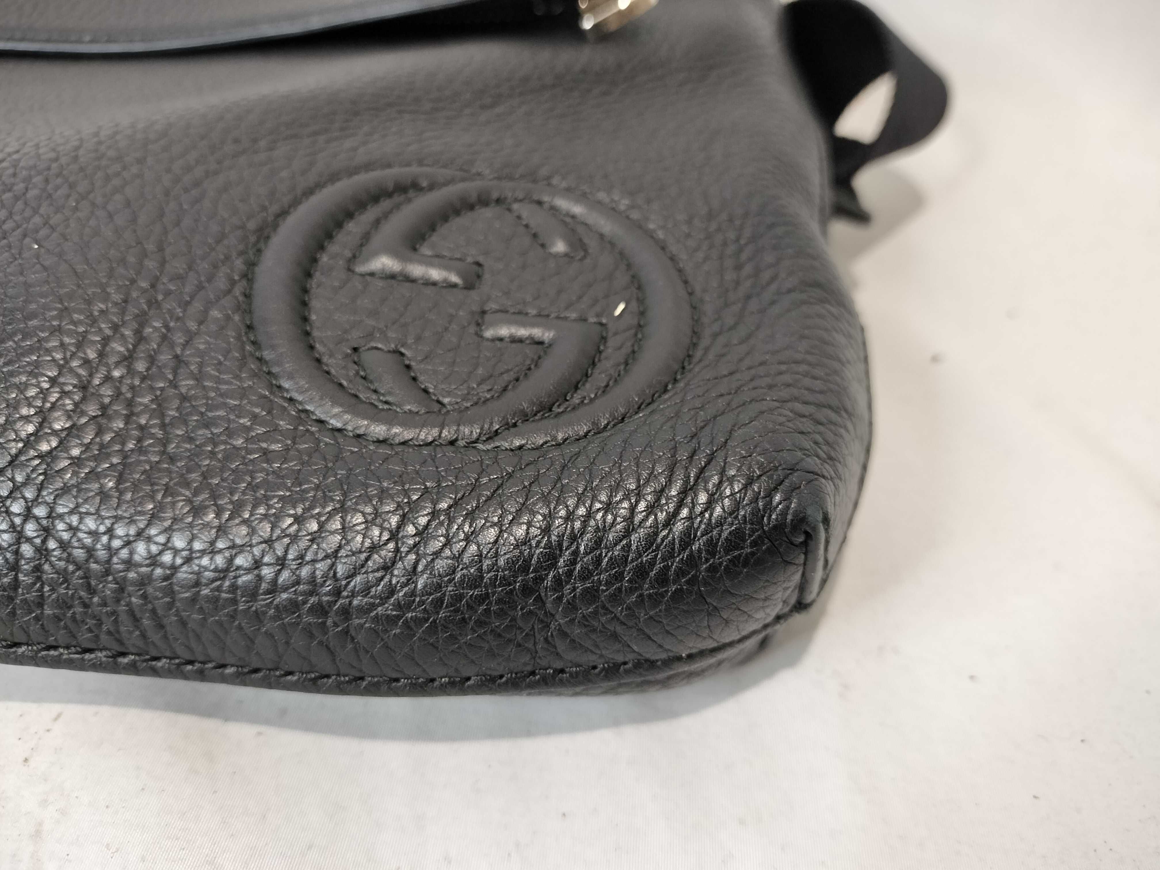 Interlocking G Embroidered Crossbody Bag 322827 Shoulder Bag — view 7