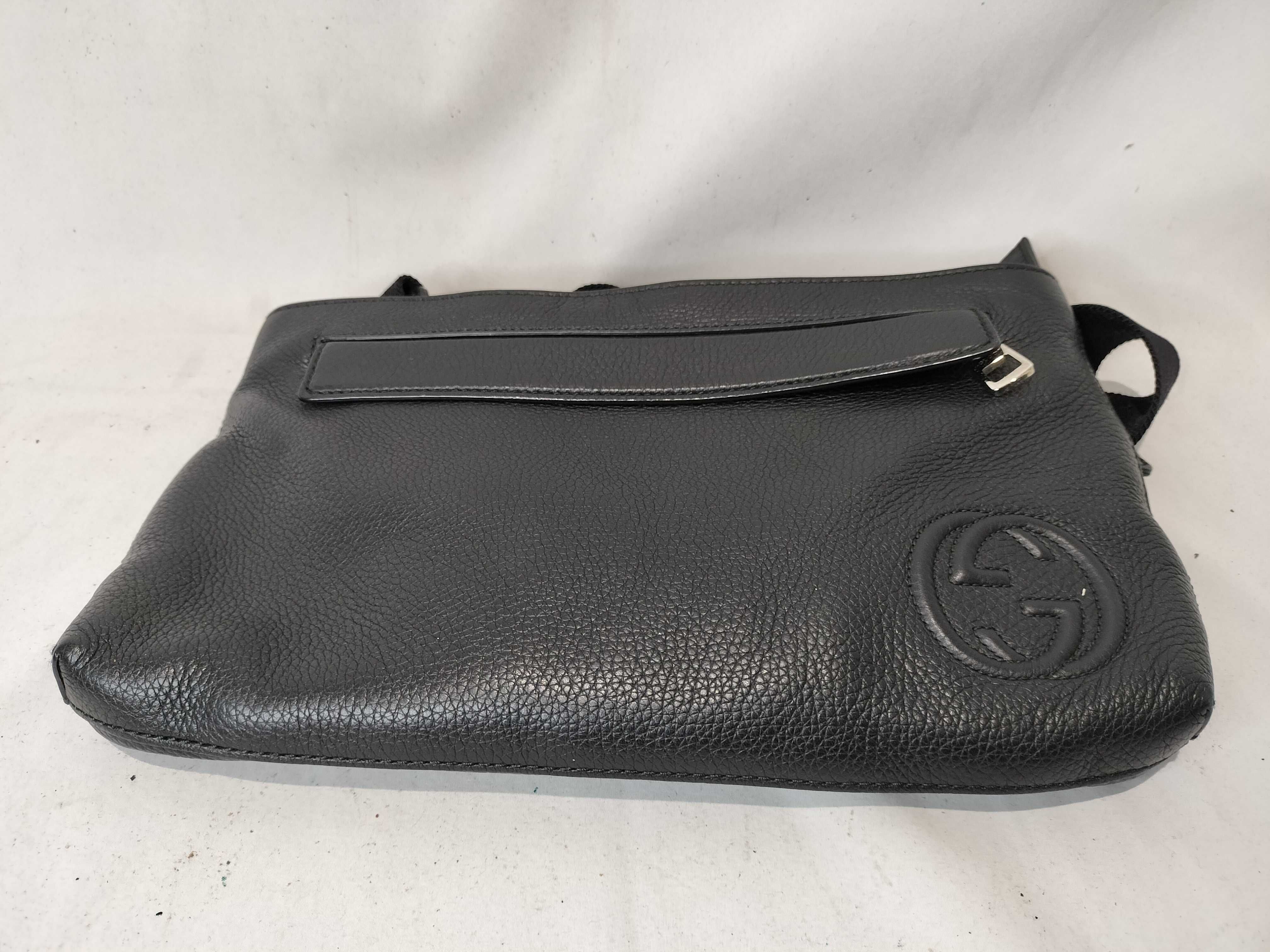 Interlocking G Embroidered Crossbody Bag 322827 Shoulder Bag — view 8