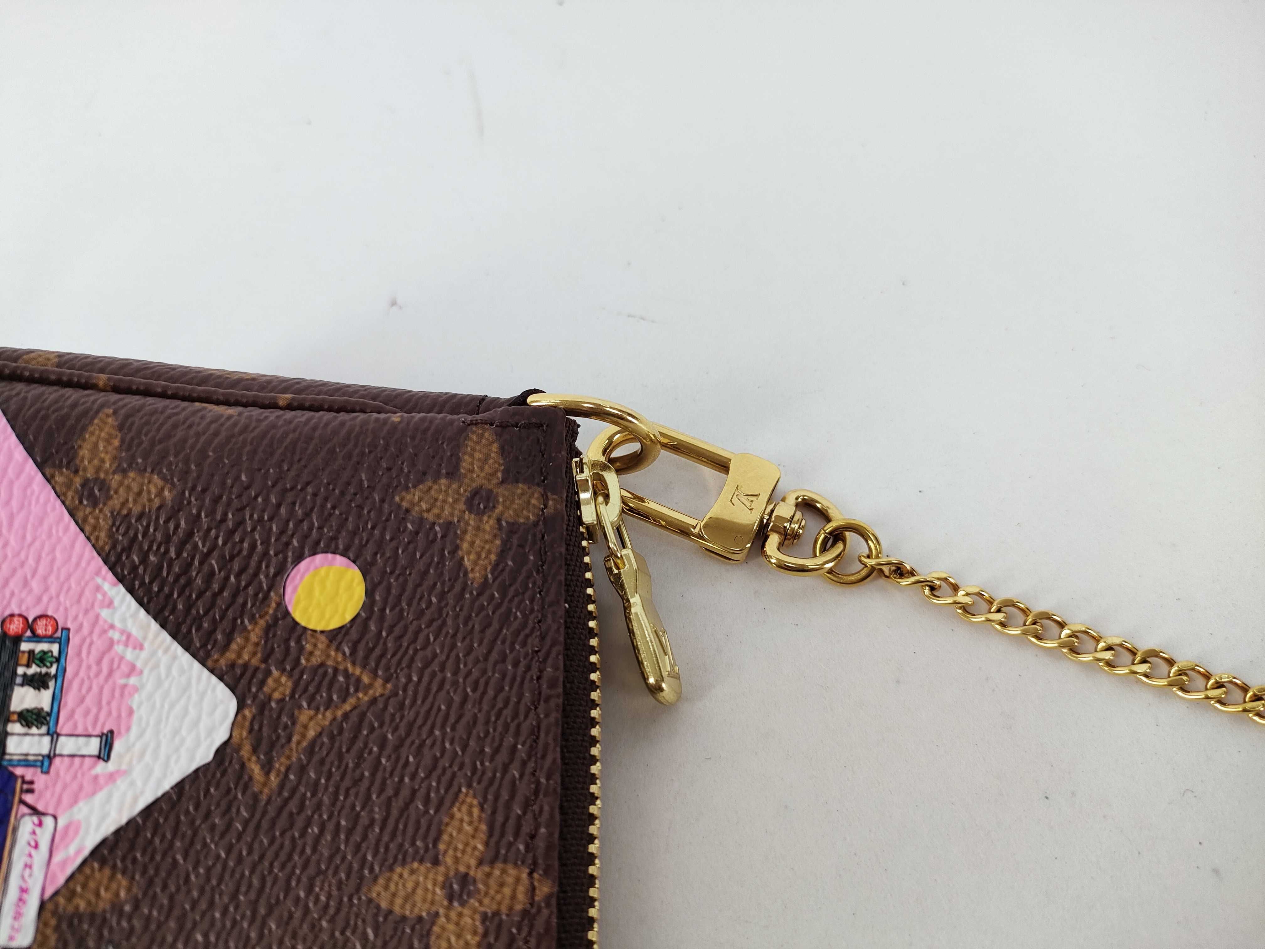 Monogram Louis Vuitton Vivienne Mini Pouch — view 5