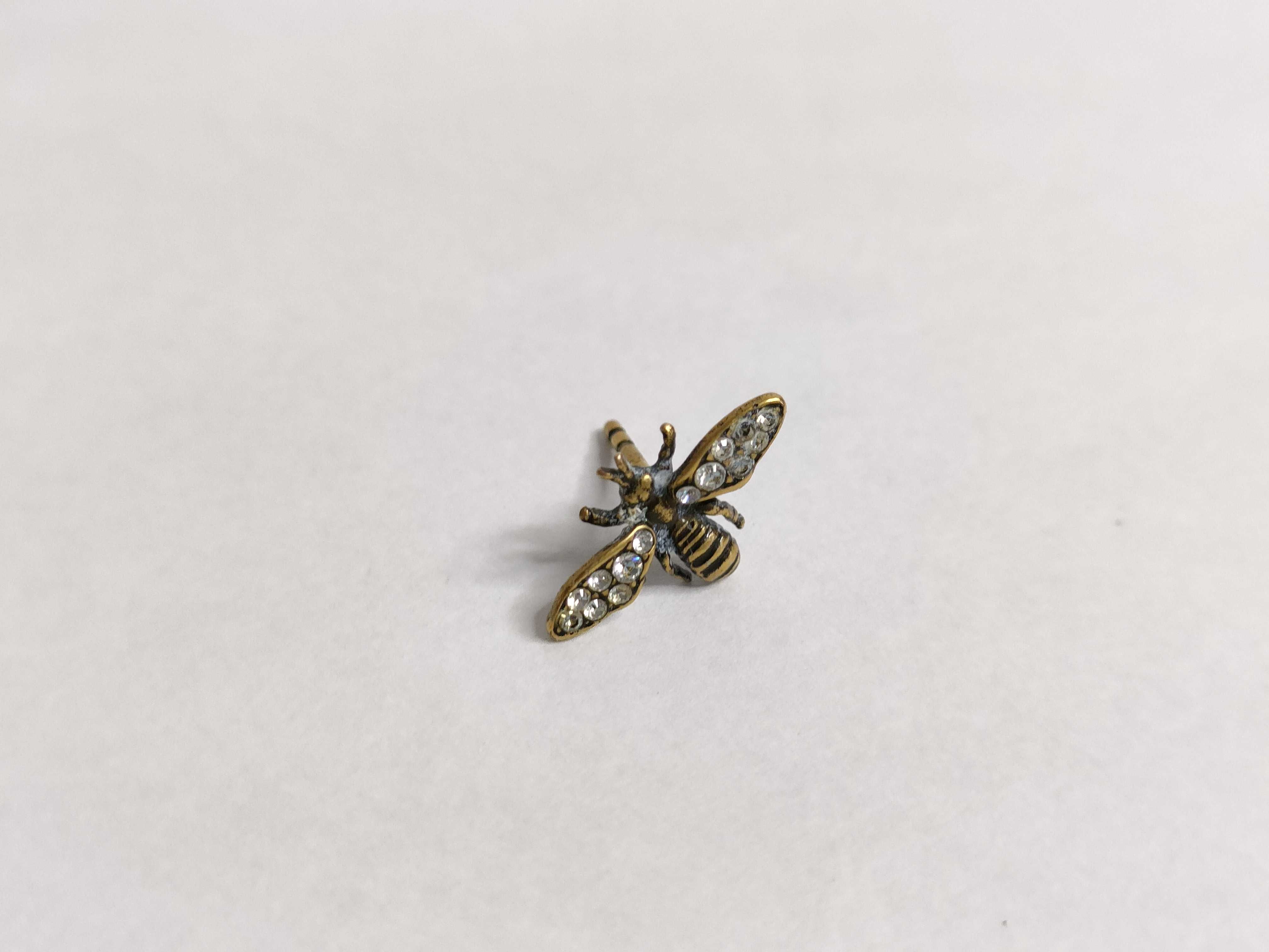 Bee Pearl Earrings — view 4
