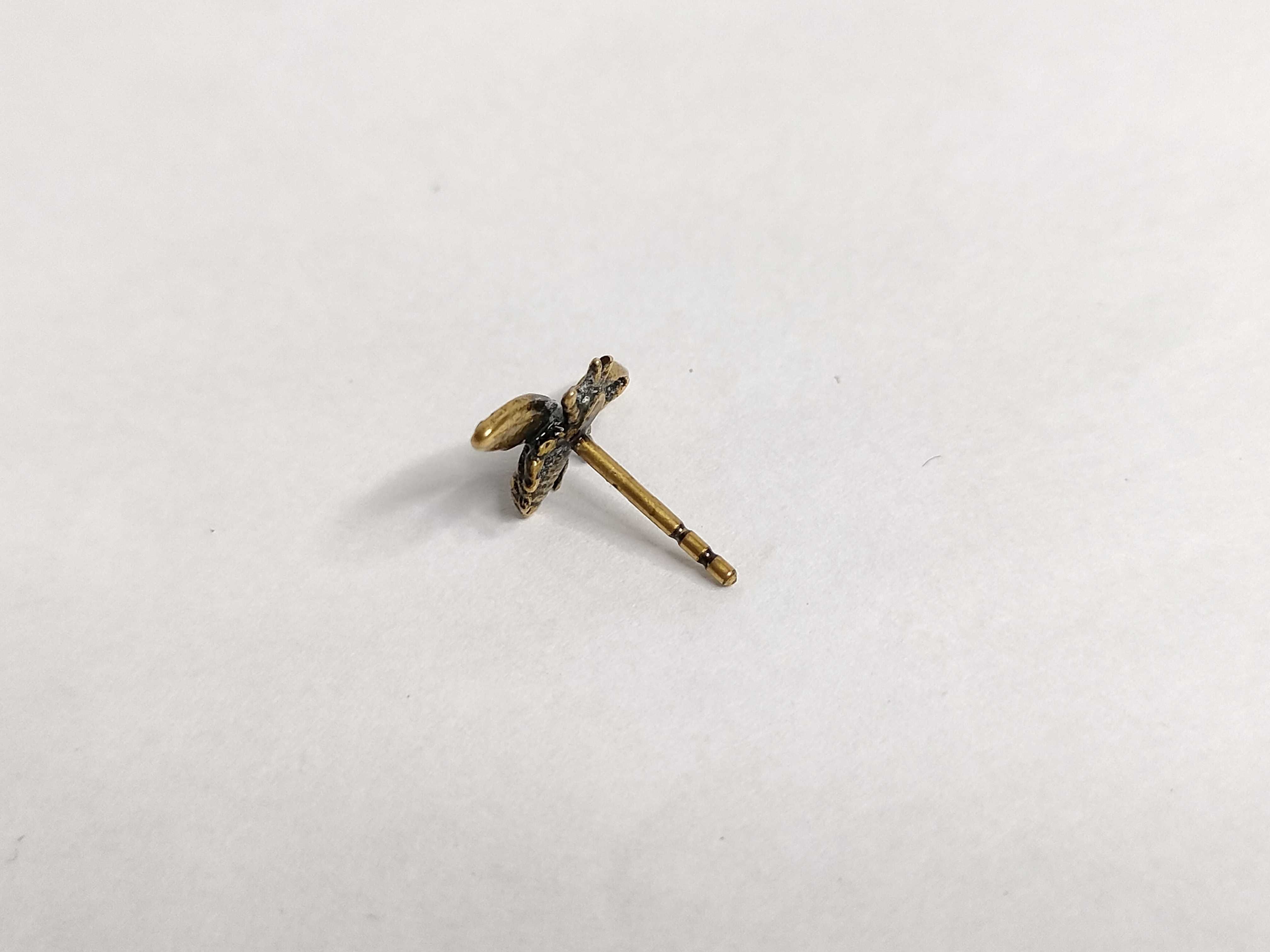 Bee Pearl Earrings — view 7