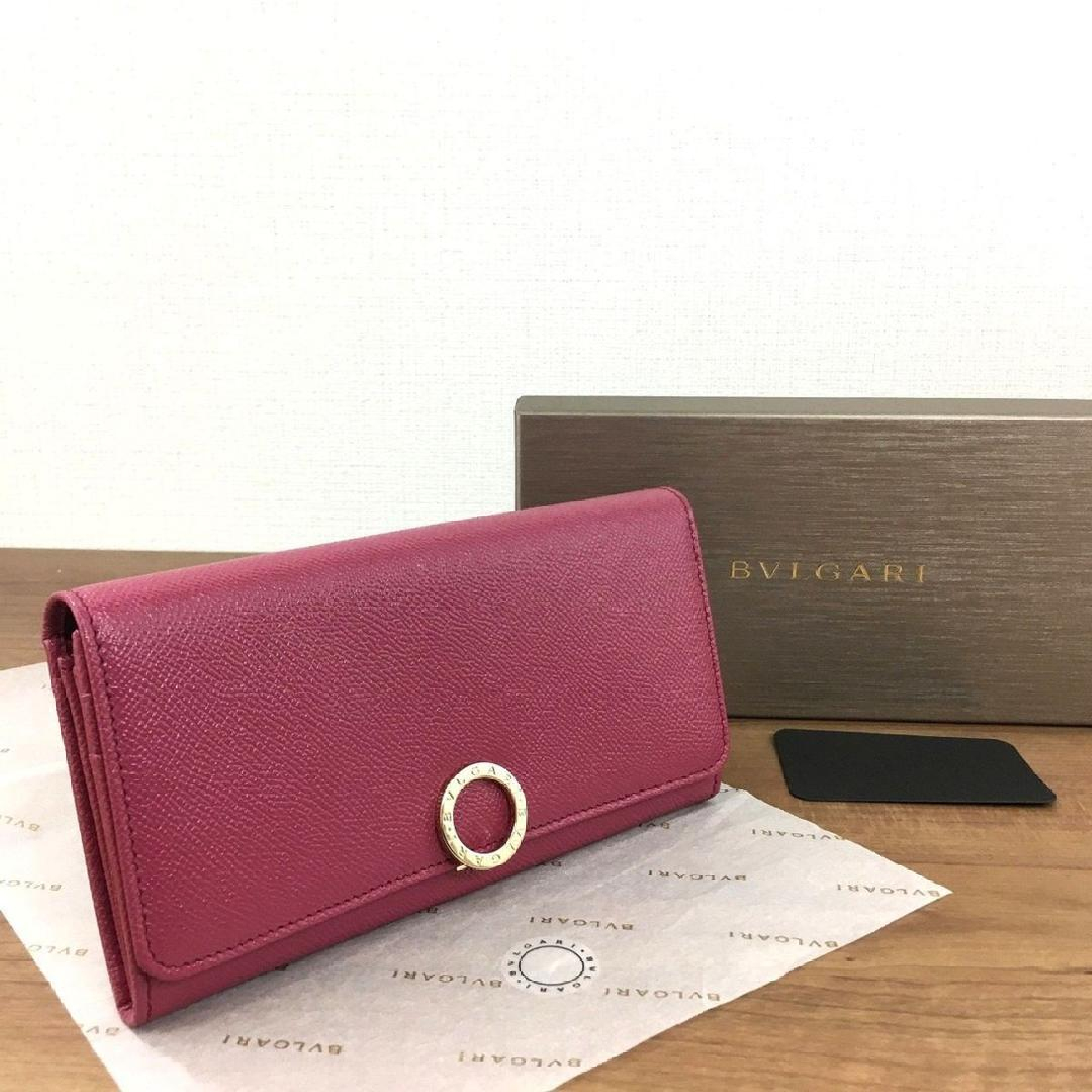 Long Wallet, Magenta, 286305, with Box — view 6