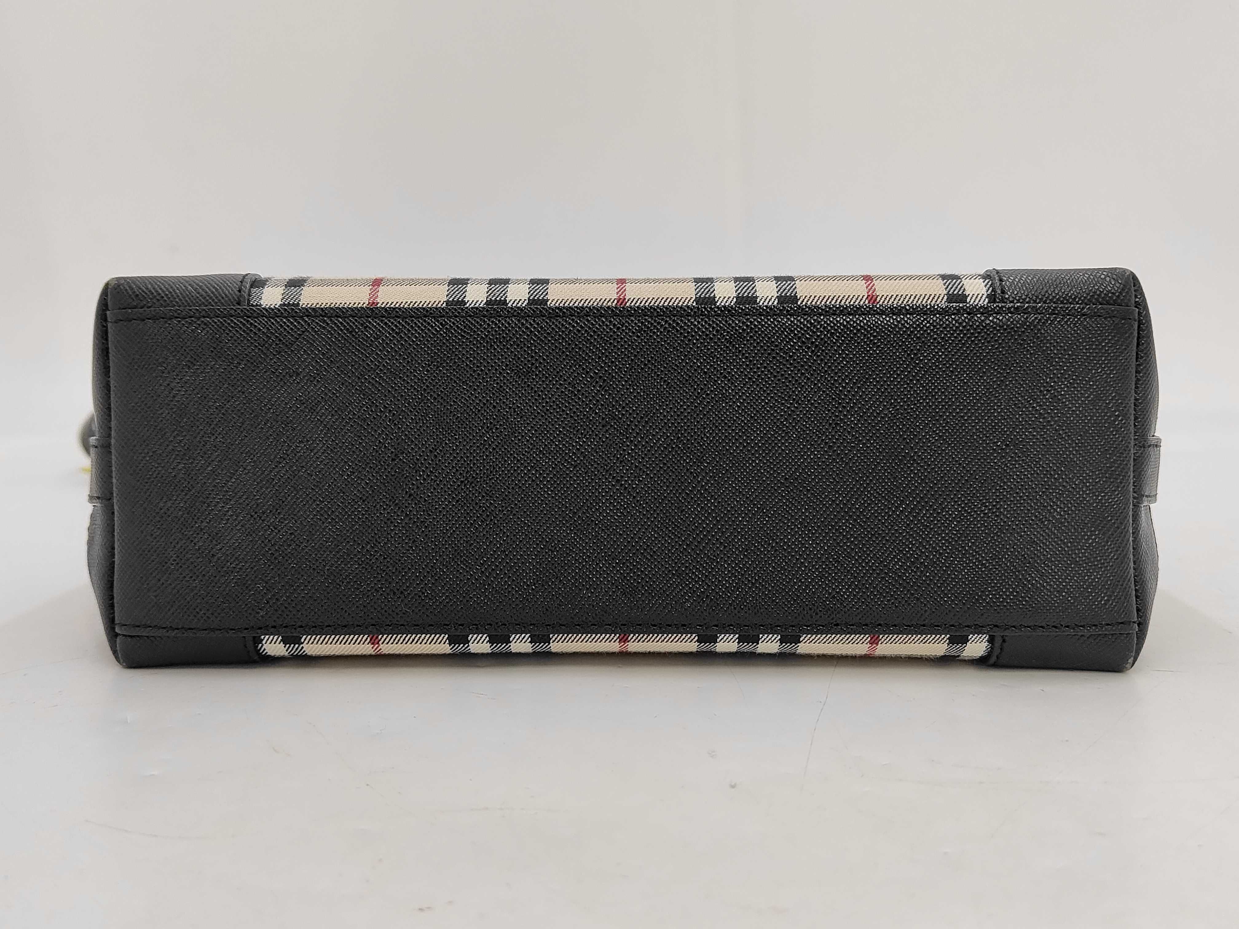 Nova Check Leather Shoulder Bag — view 6