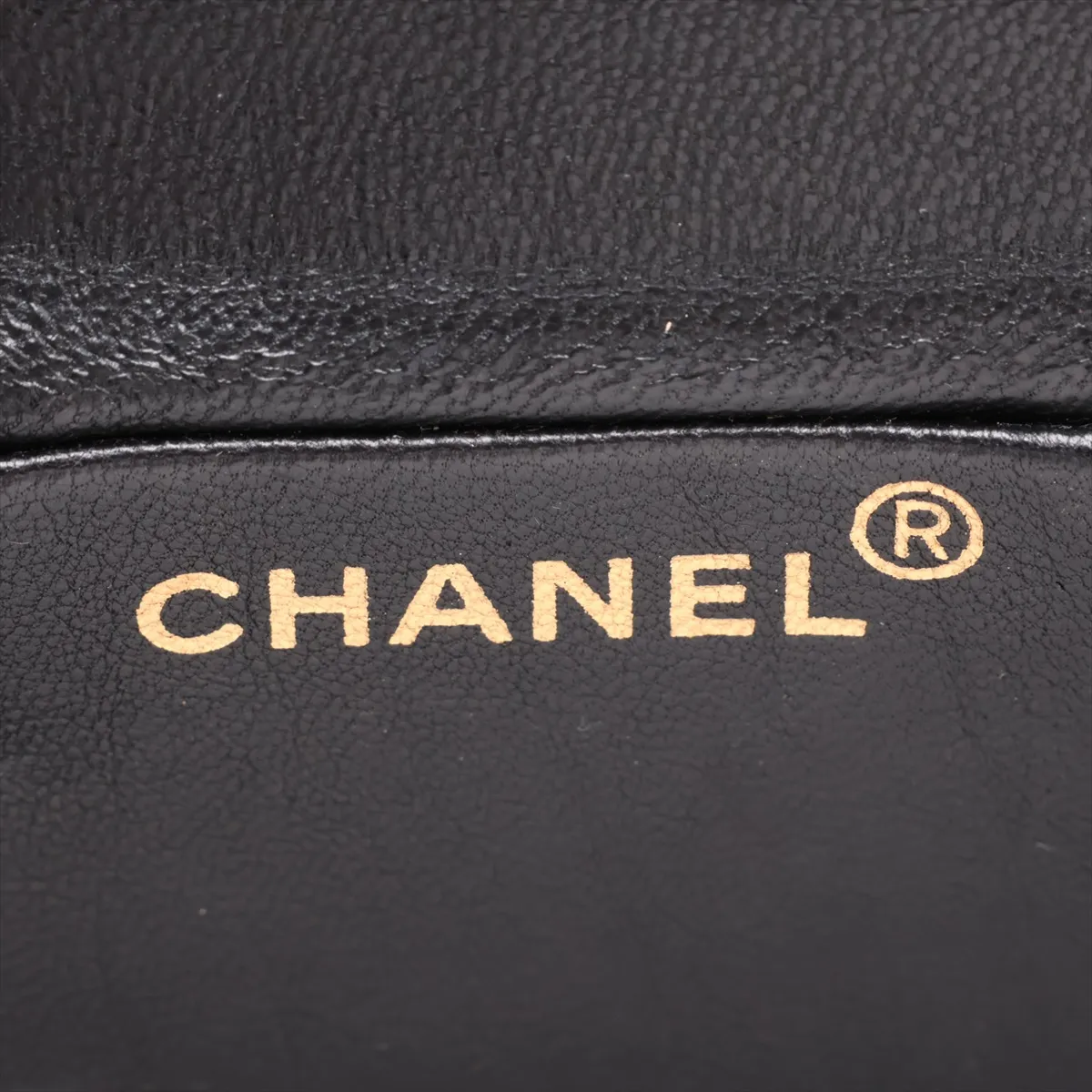 Matelassé Patent Leather Vanity Bag, Brown with Gold Hardware, Item No. 3609014 (Serial Number 3) — view 8
