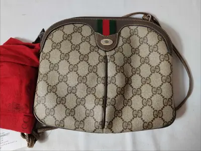 GG Canvas Old Gucci 904.02.047 Shoulder Bag