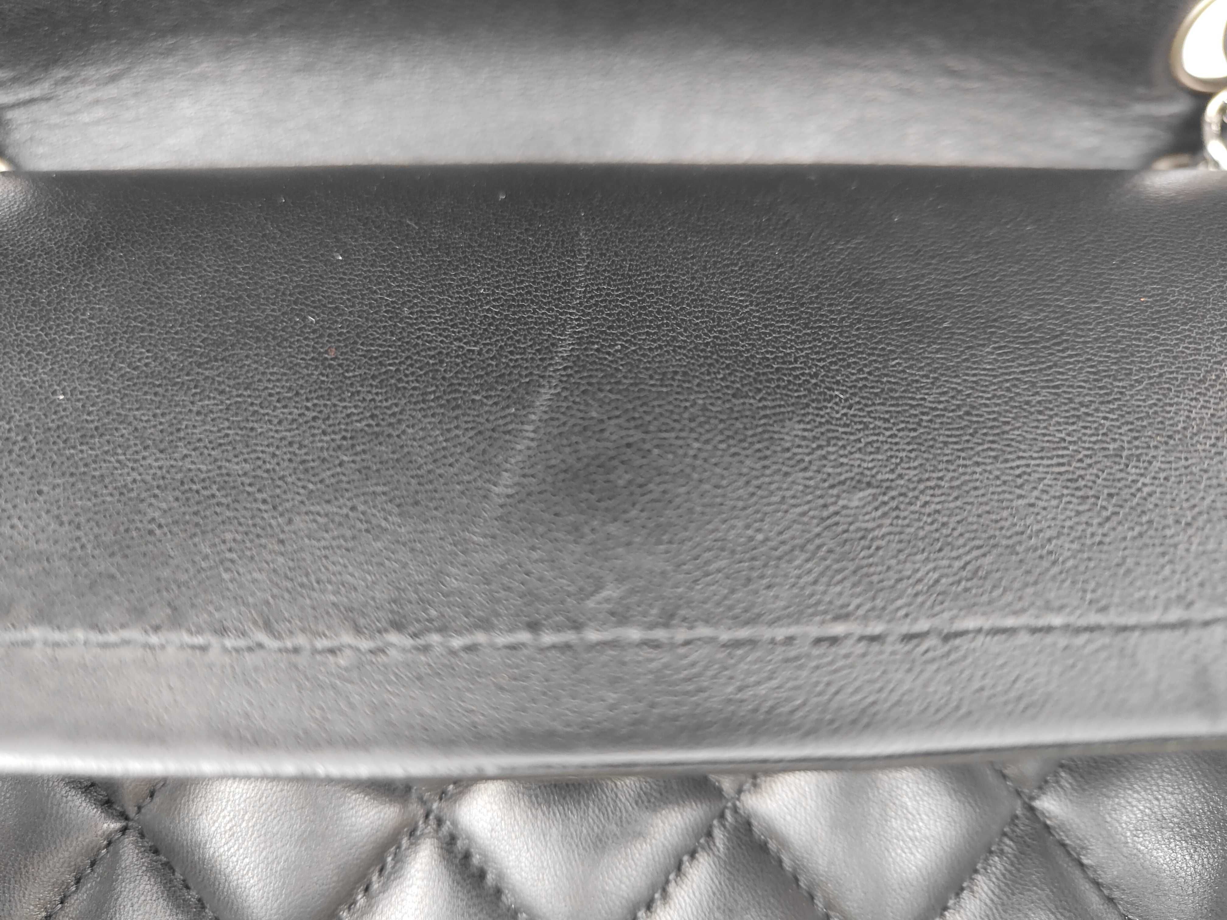 Matelassé Double Flap 25 Lambskin Black Silver Hardware Serial Number 25 Card Seal Shoulder Bag — view 13
