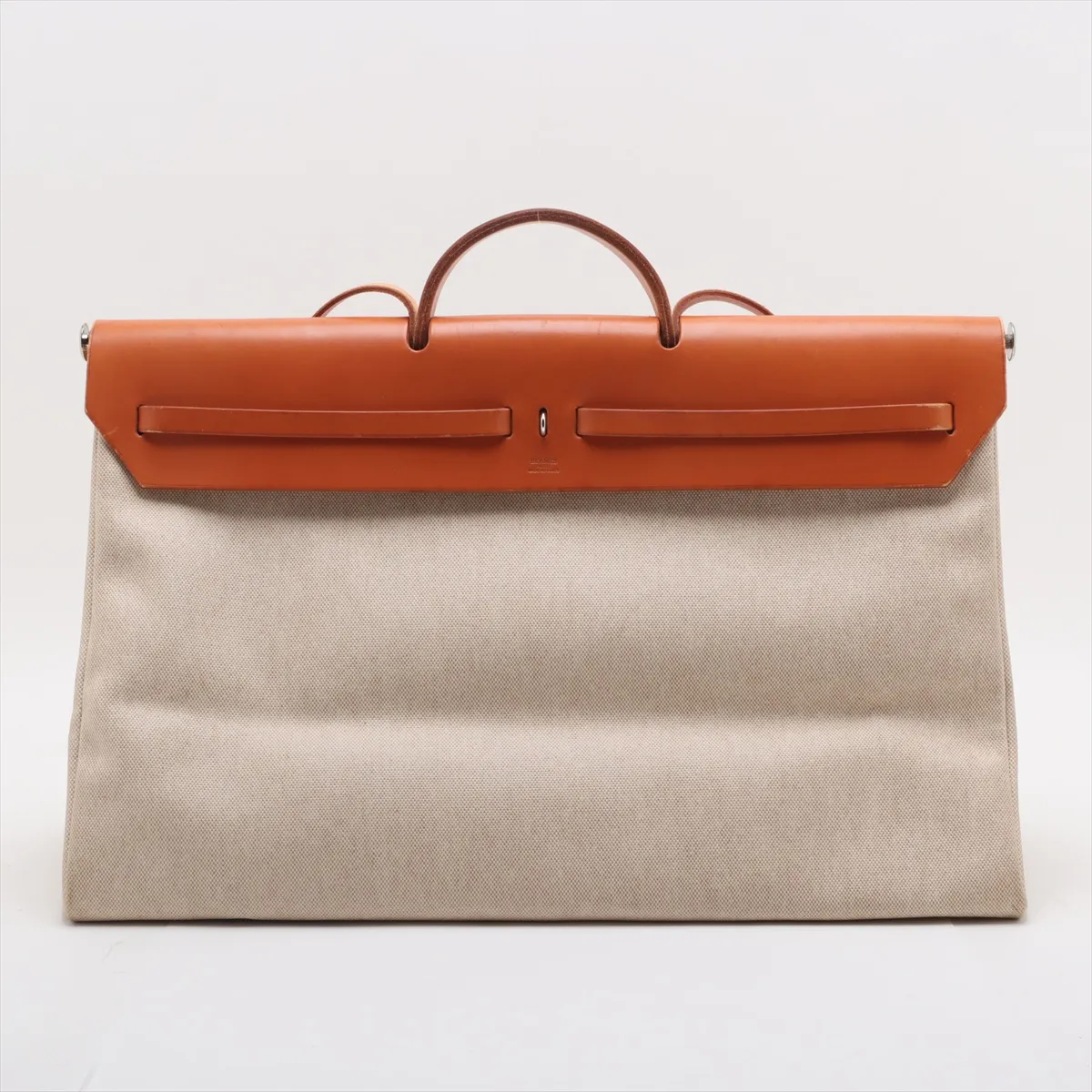 Ale Bag Zip GM Toile Ash x Vash Hunter Beige x Brown Silver hardware B:1998 — view 2