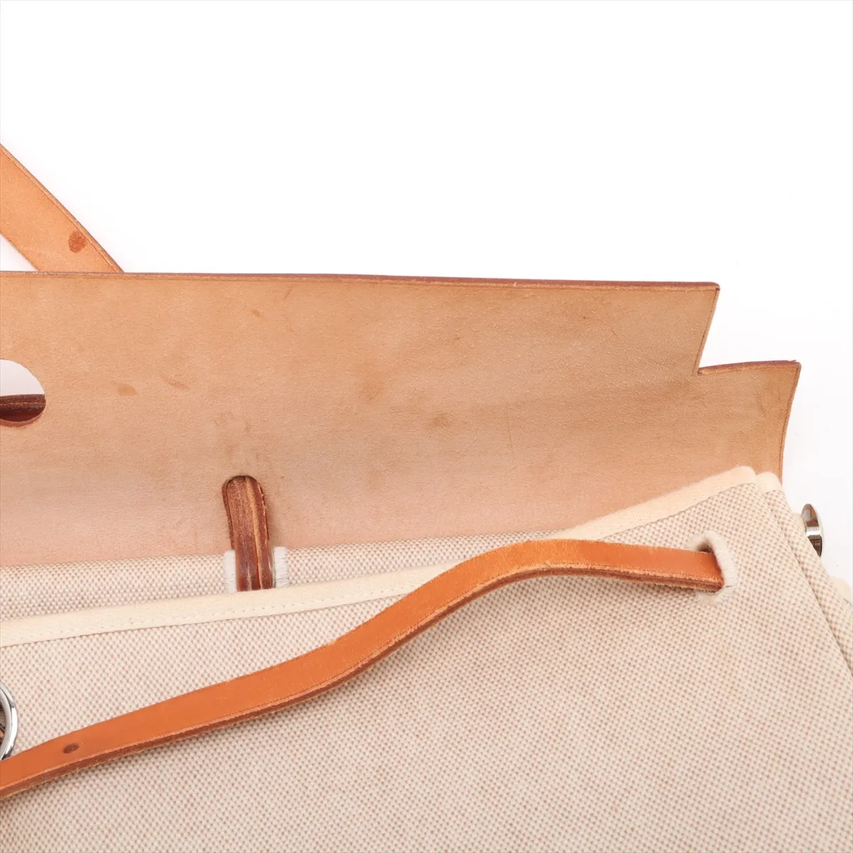 Ale Bag Zip GM Toile Ash x Vash Hunter Beige x Brown Silver hardware B:1998 — view 12