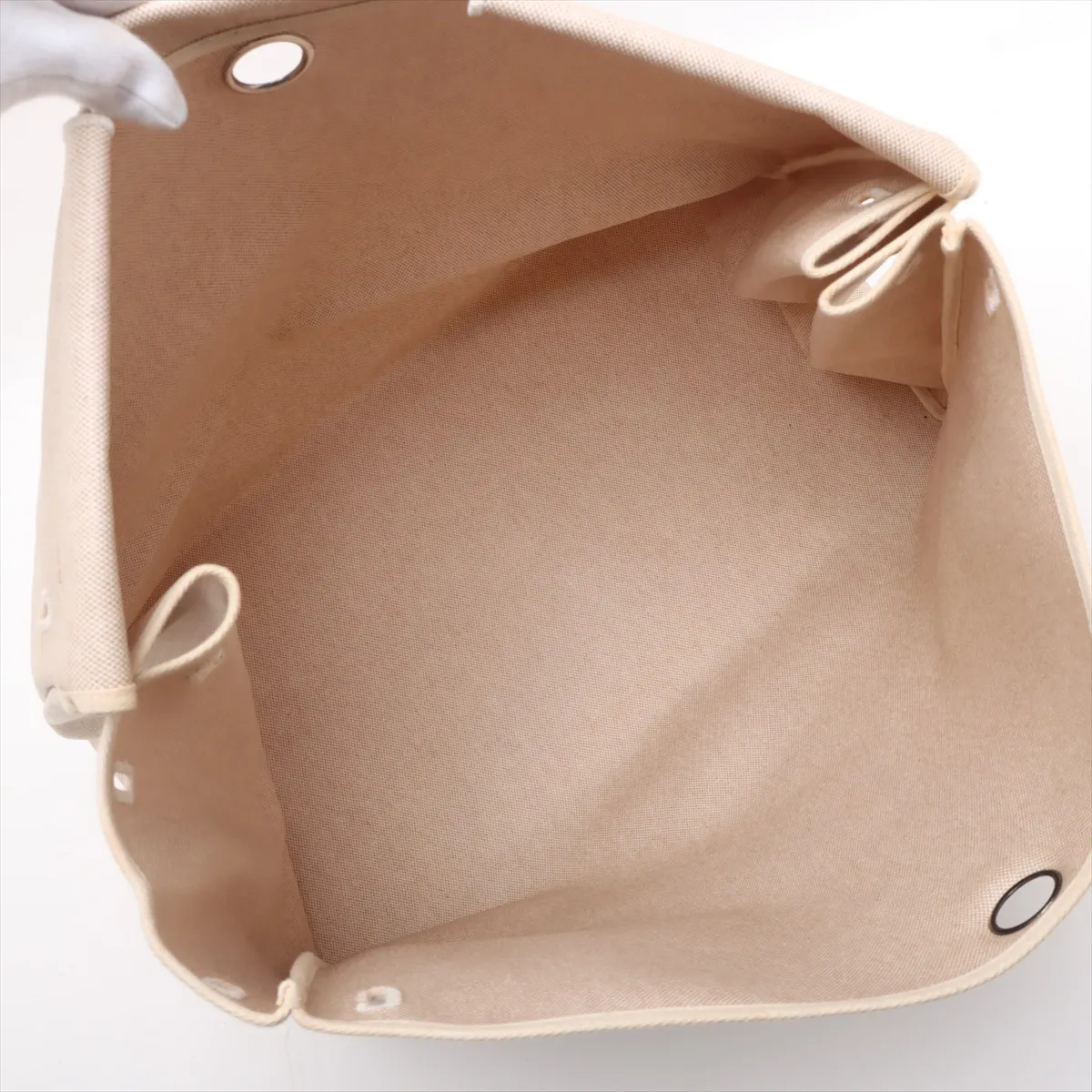 Ale Bag Zip GM Toile Ash x Vash Hunter Beige x Brown Silver hardware B:1998 — view 9