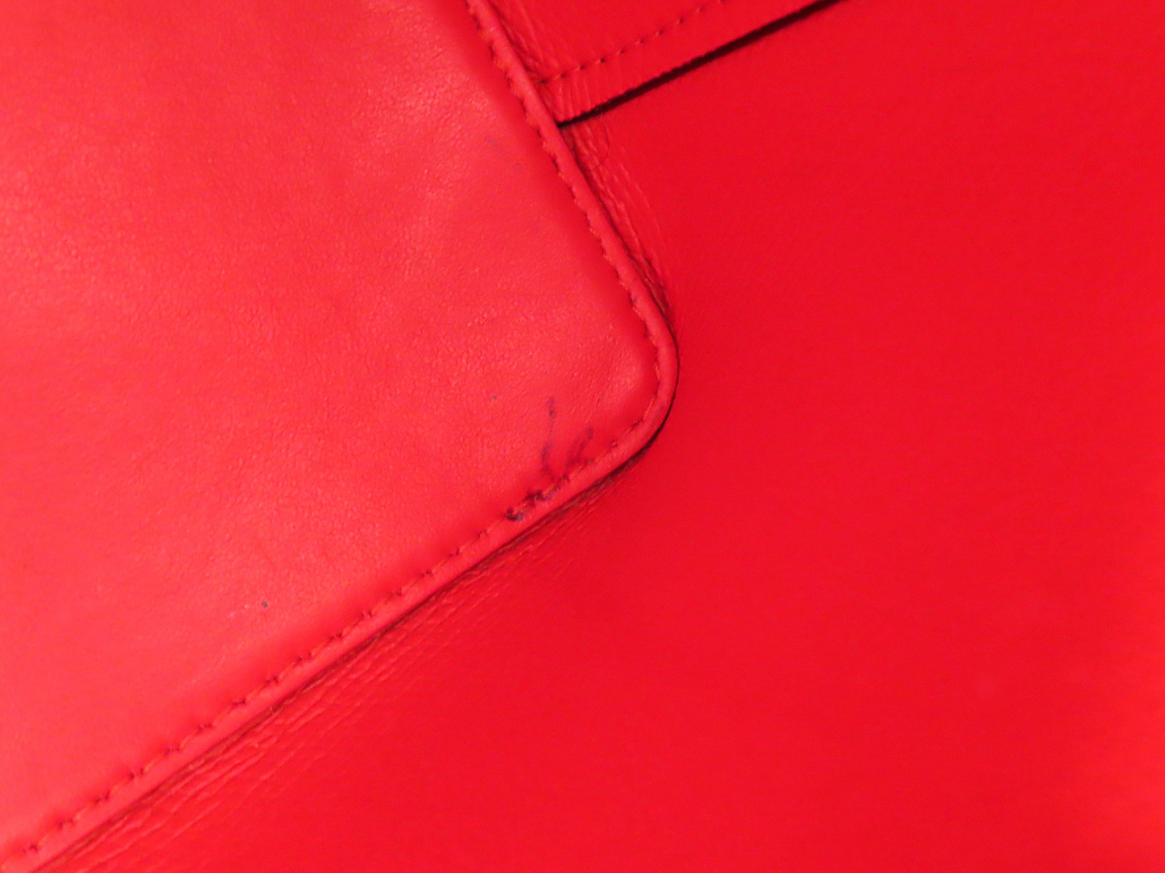 Cabata Mini Tote Bag, Painted Leather Tote Bag — view 11