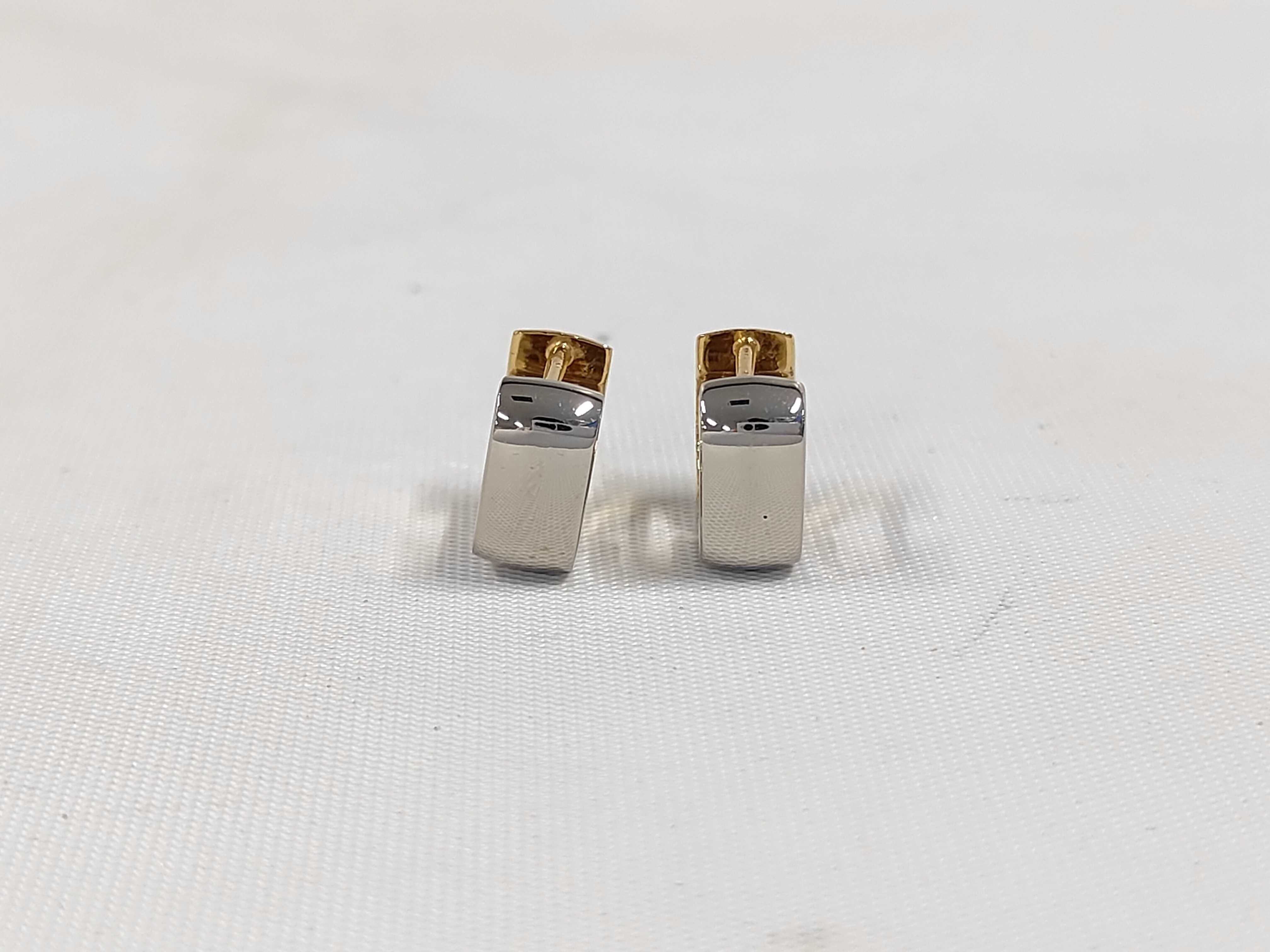 Boucles d'Oreilles Nanogram Earrings GP Gold Silver M00397 LE0222 Louis Vuitton Earrings — view 2