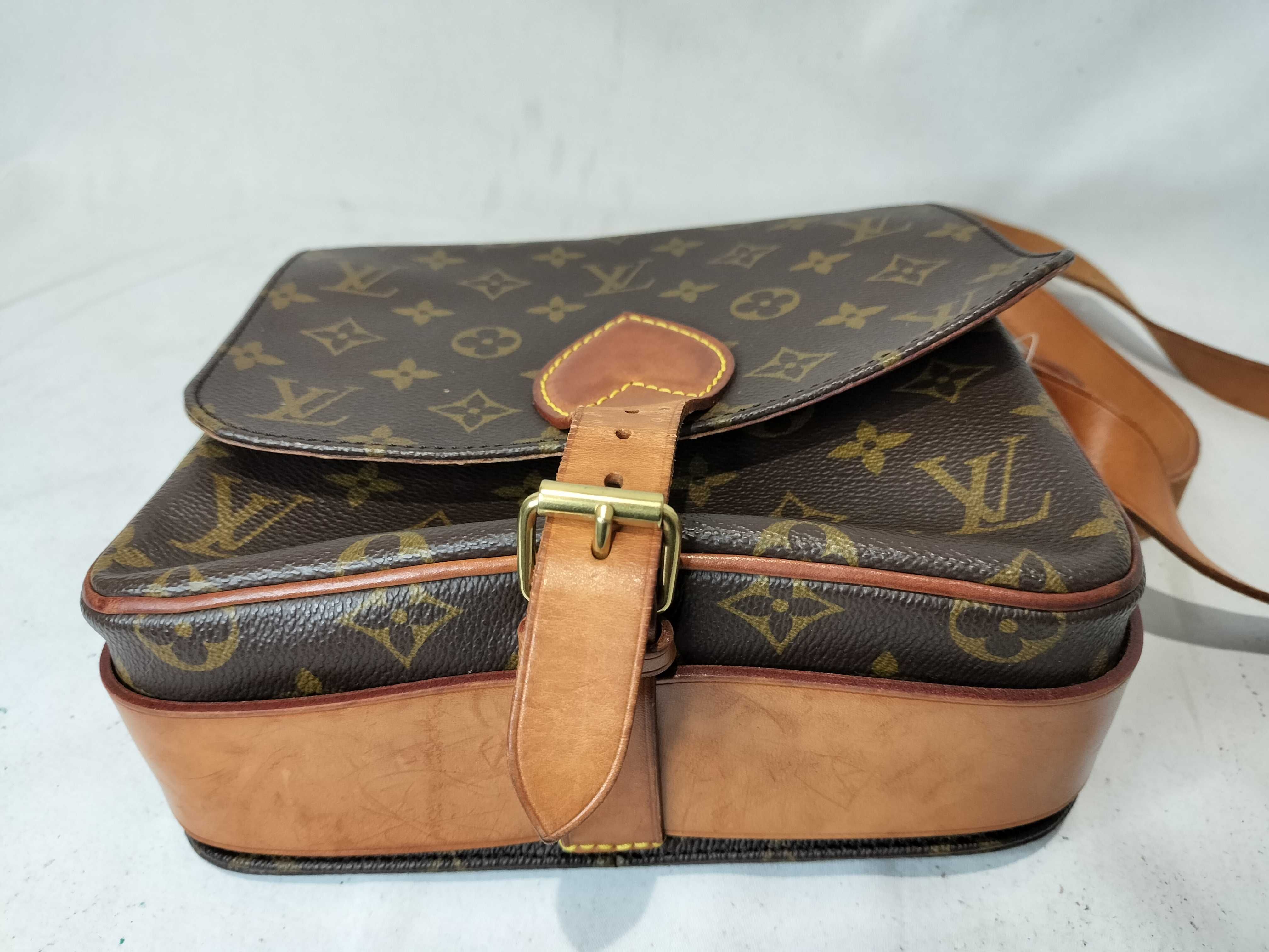 Monogram Cartouchiere Shoulder Bag — view 7