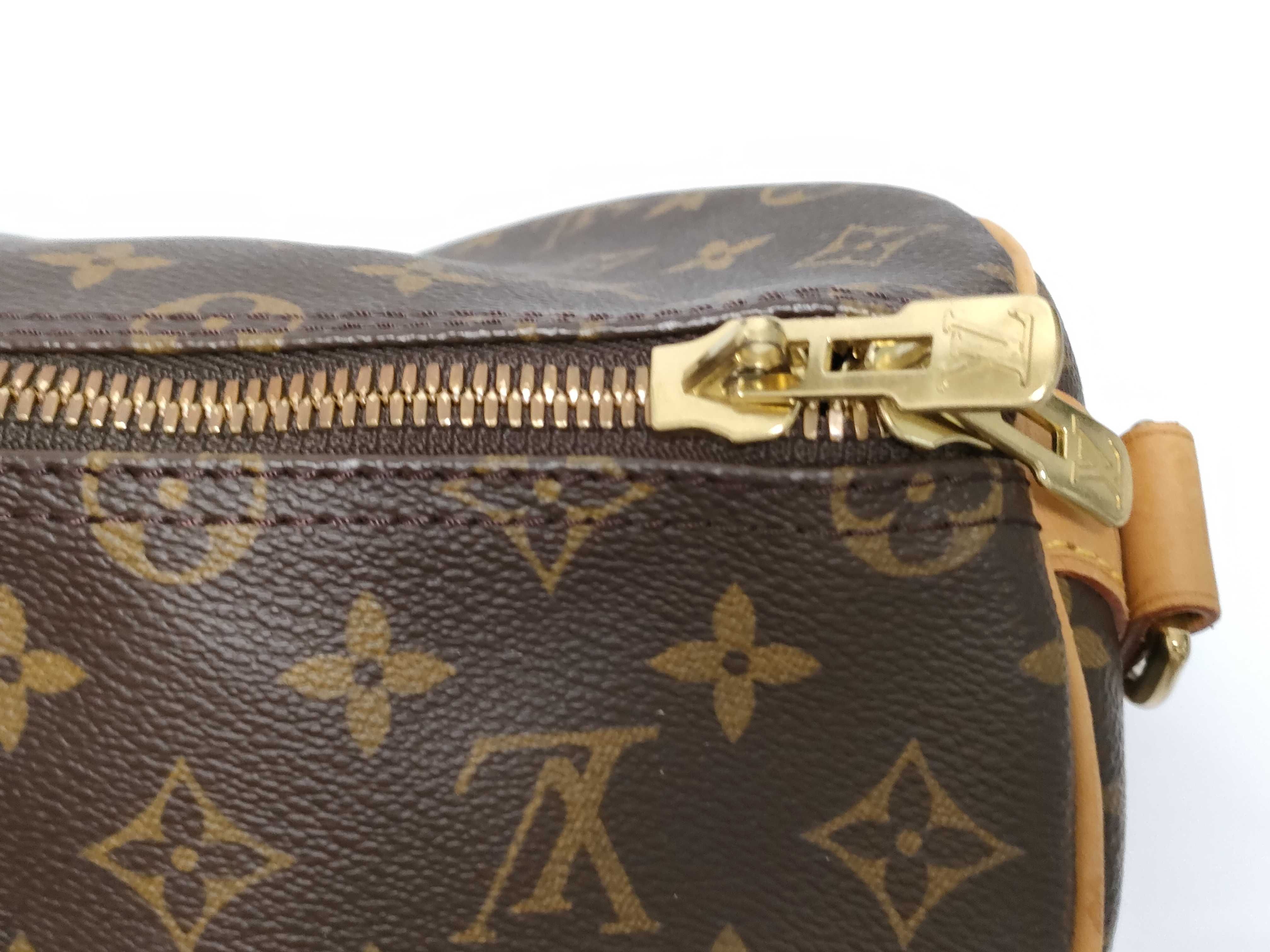 Monogram Keepall Bandoulière 55 M41414 TH0967 Brown Boston Bag — view 3
