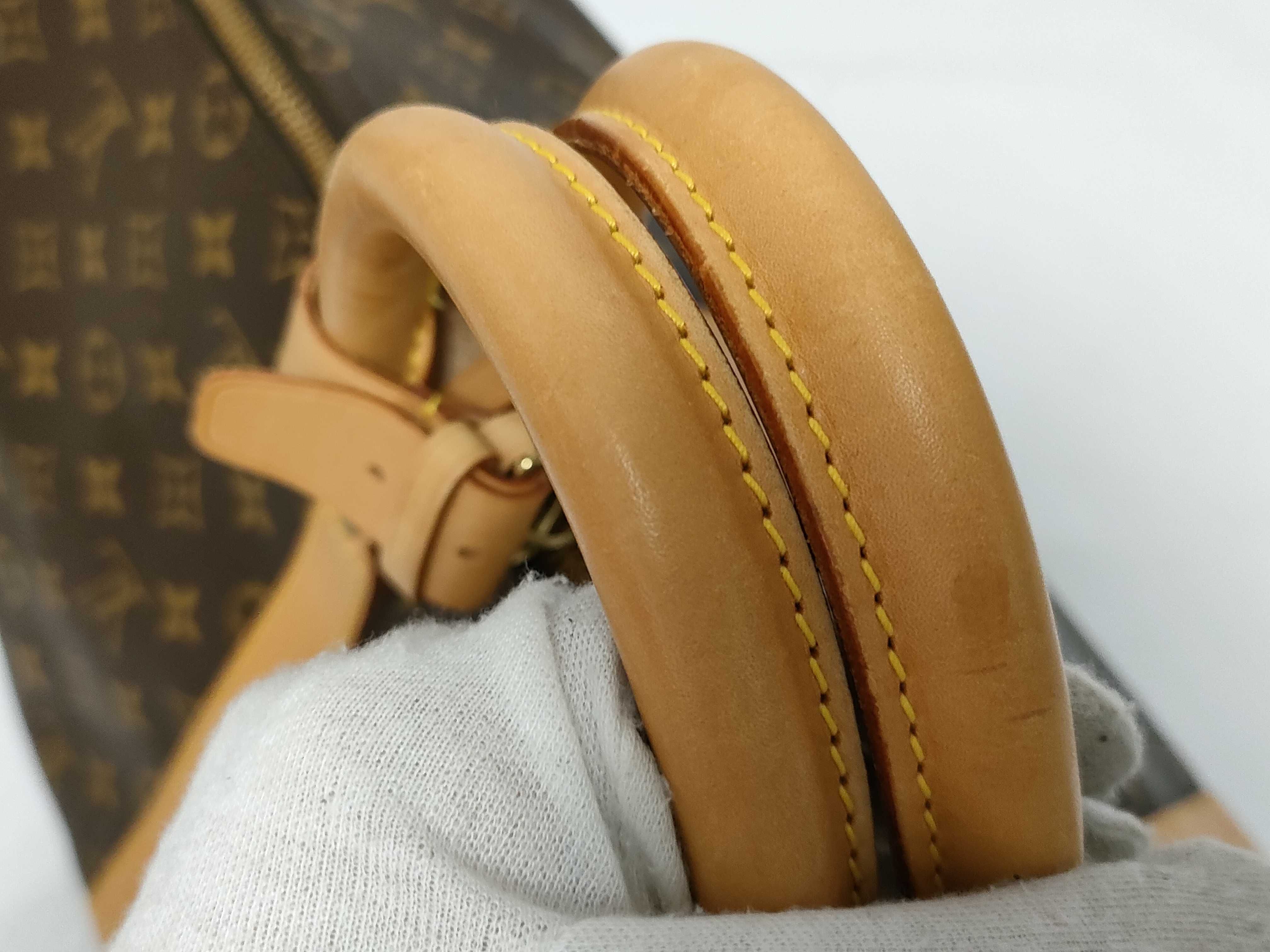 Monogram Keepall Bandoulière 55 M41414 TH0967 Brown Boston Bag — view 5
