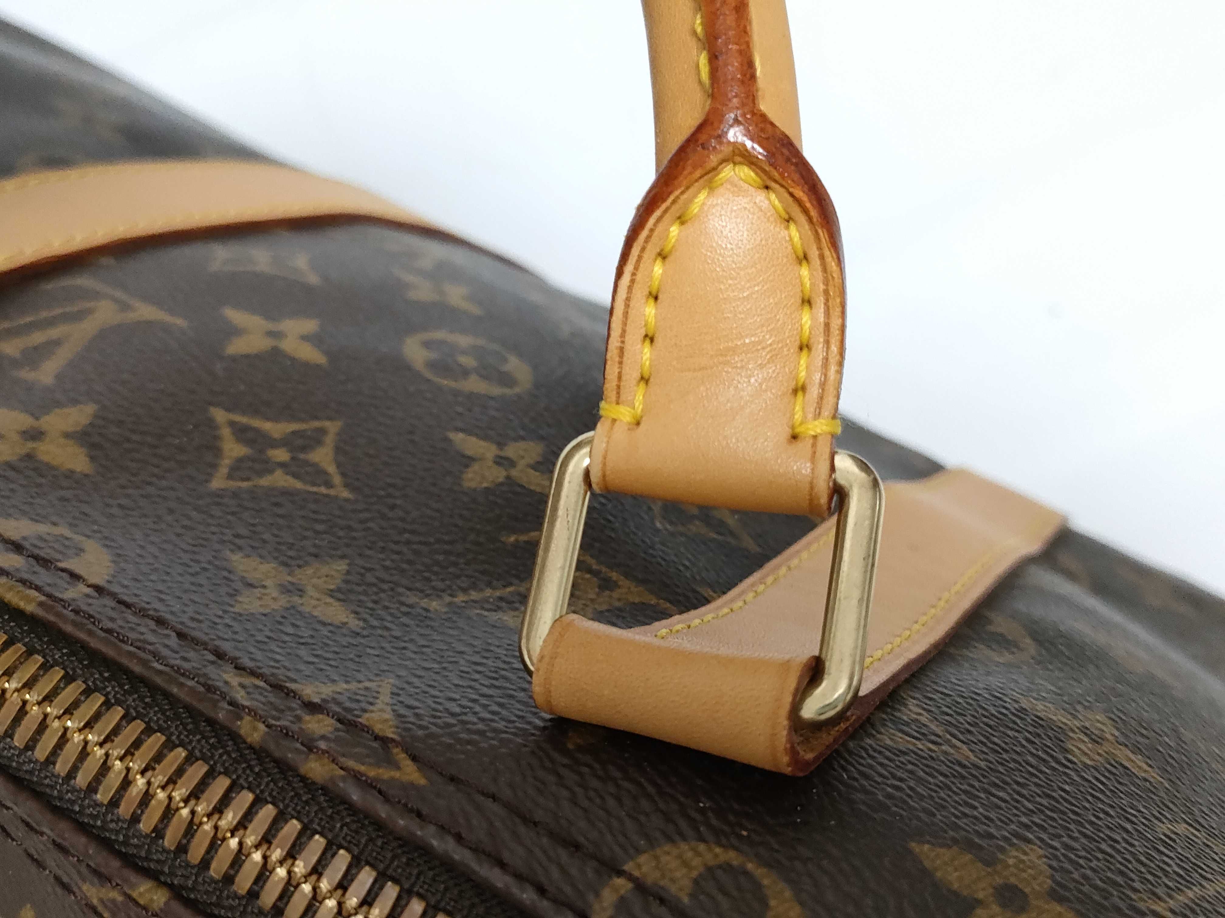 Monogram Keepall Bandoulière 55 M41414 TH0967 Brown Boston Bag — view 6