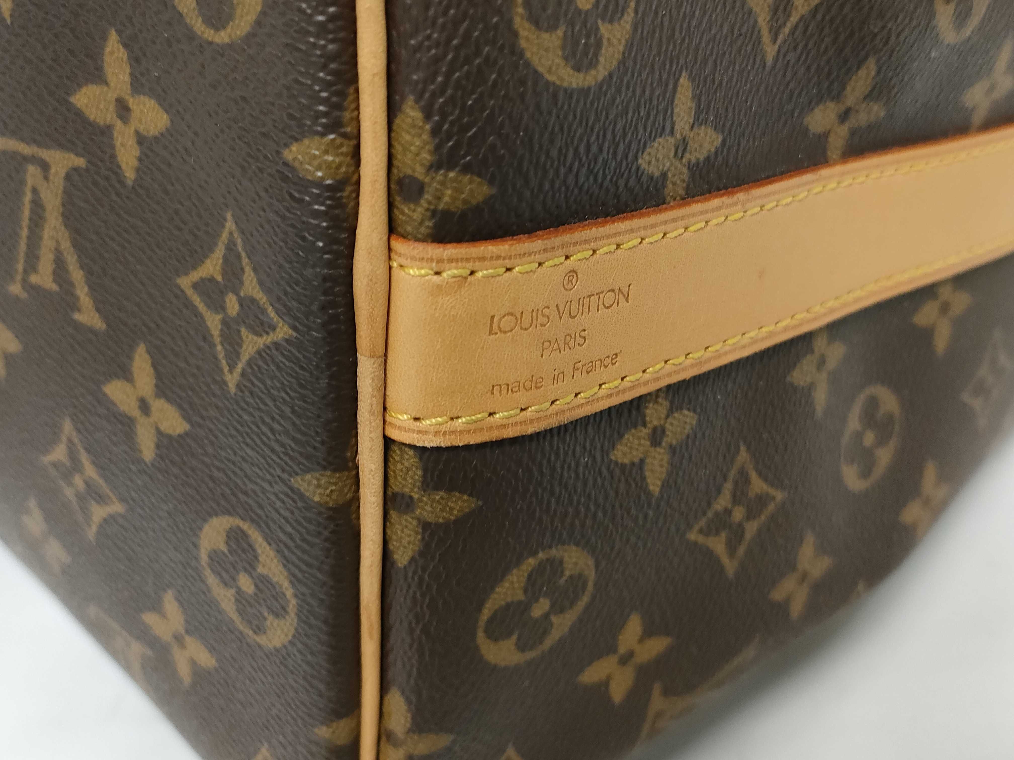 Monogram Keepall Bandoulière 55 M41414 TH0967 Brown Boston Bag — view 8