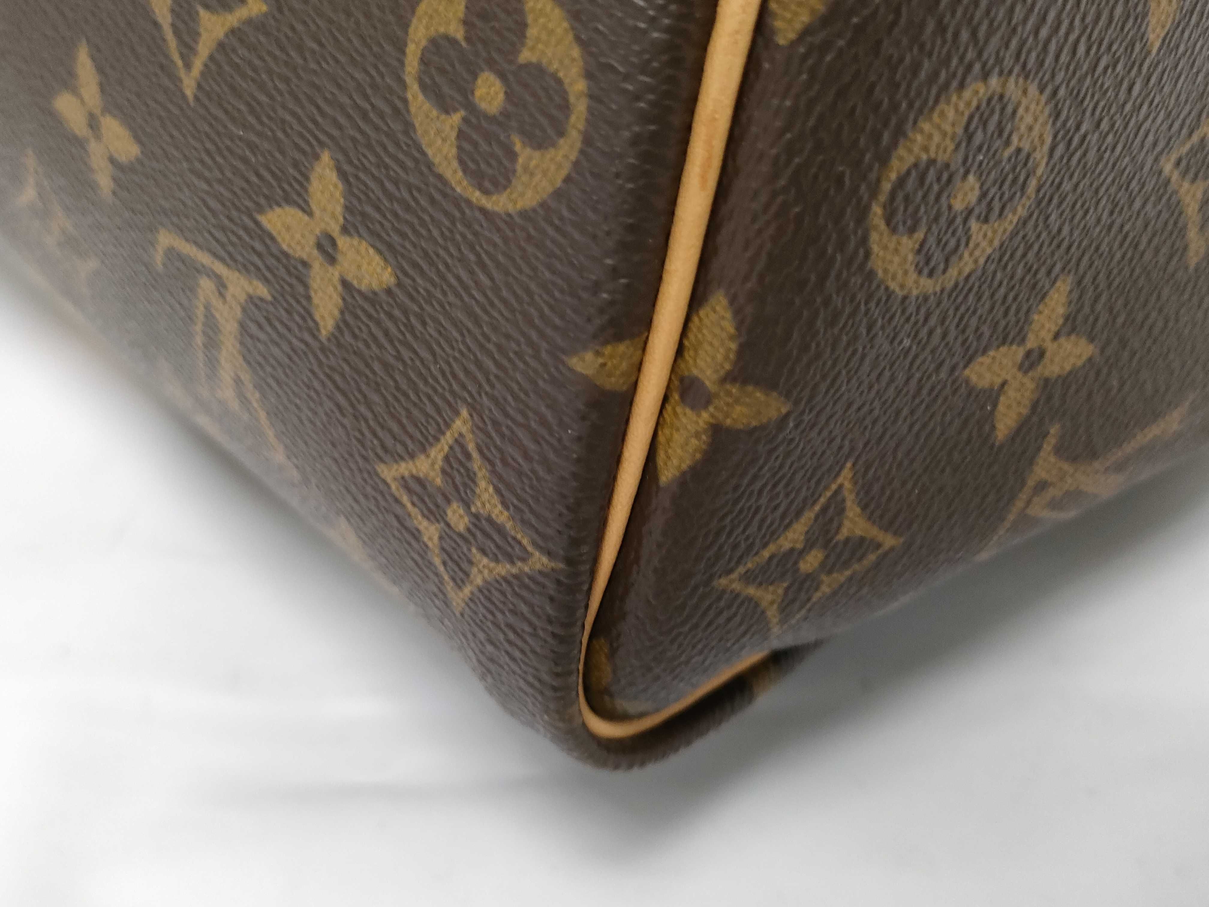 Monogram Keepall Bandoulière 55 M41414 TH0967 Brown Boston Bag — view 9