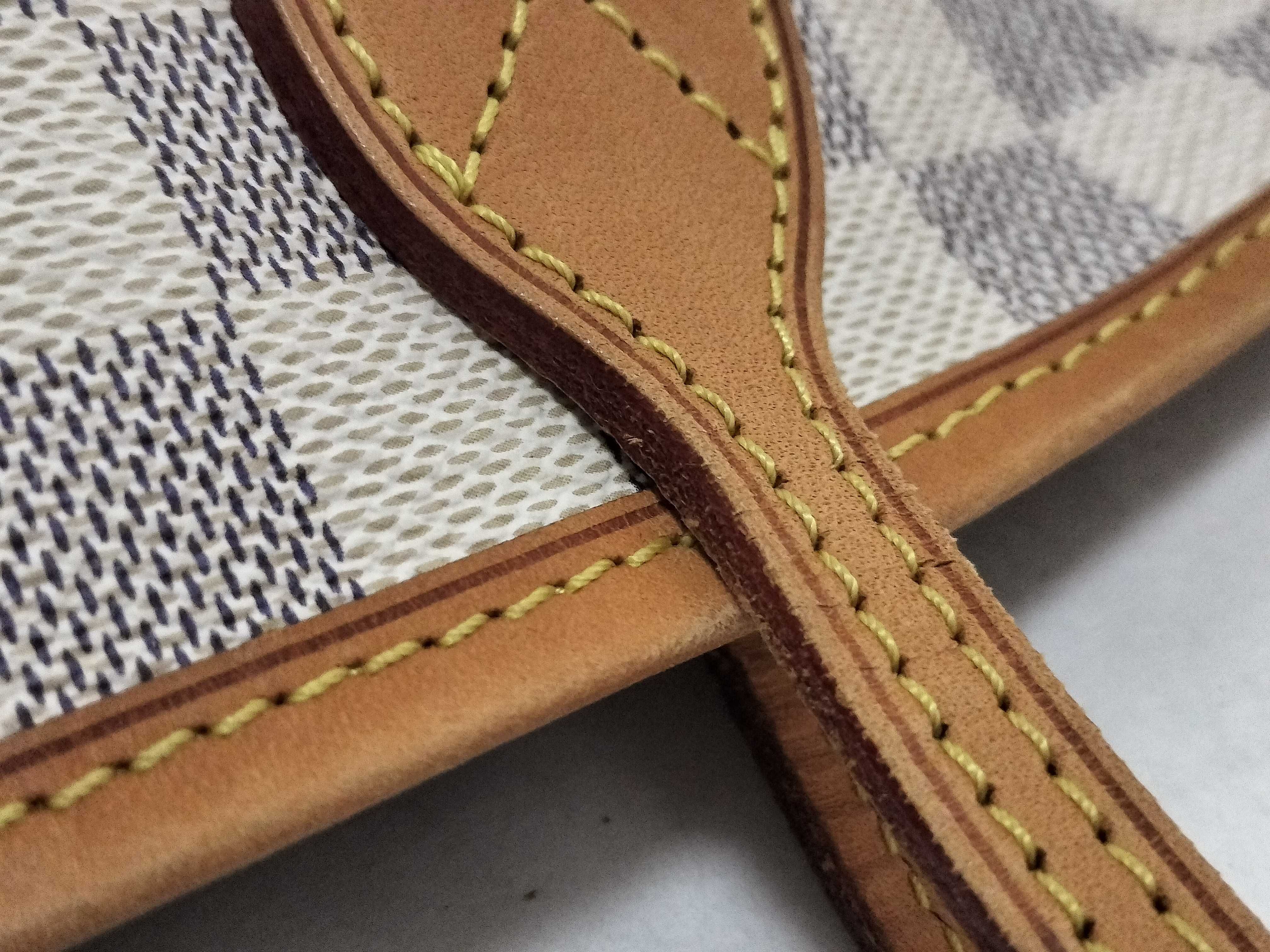 Damier Azur Neverfull MM N51107 Tote Bag — view 5