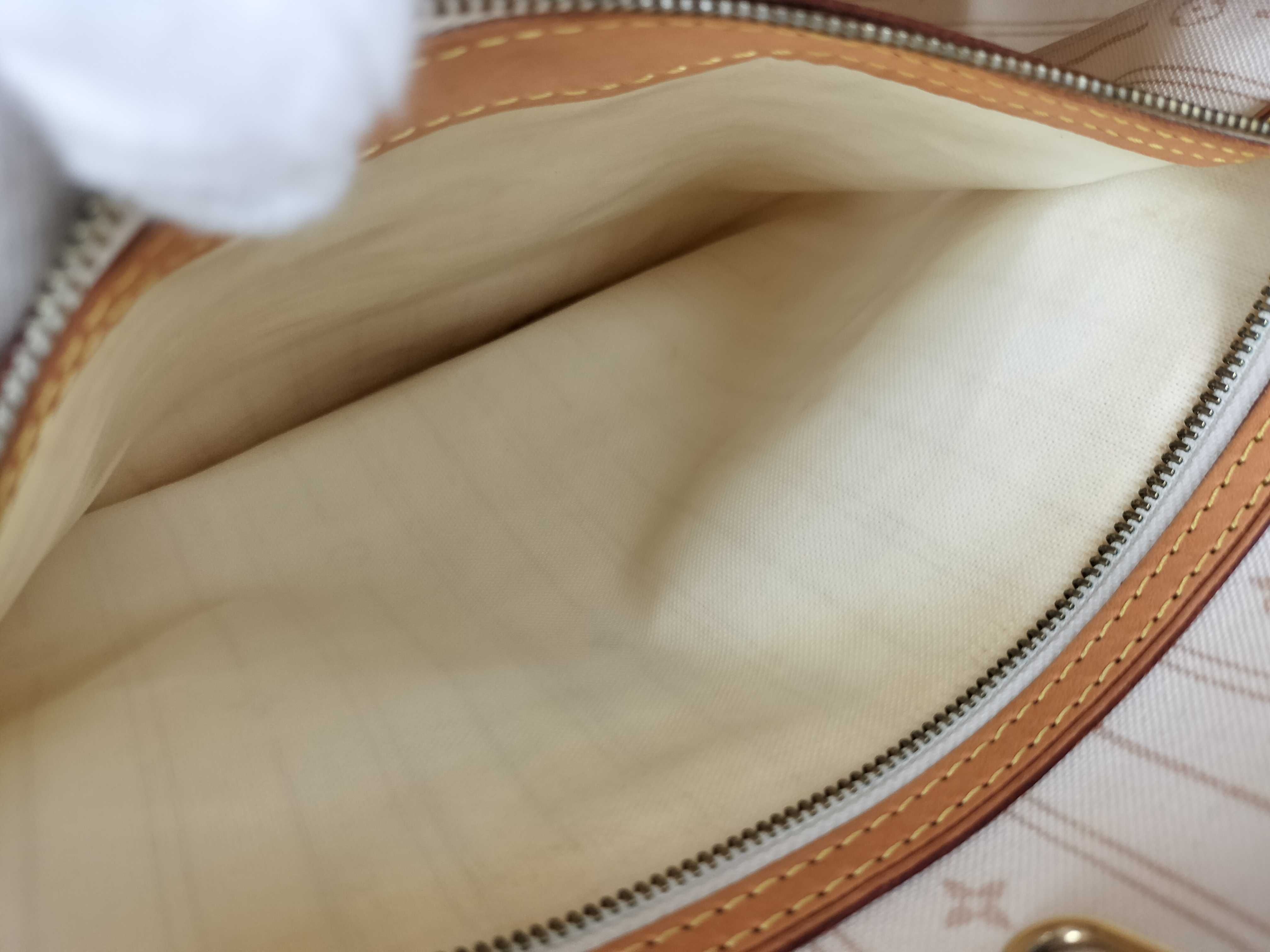 Damier Azur Neverfull MM N51107 Tote Bag — view 10