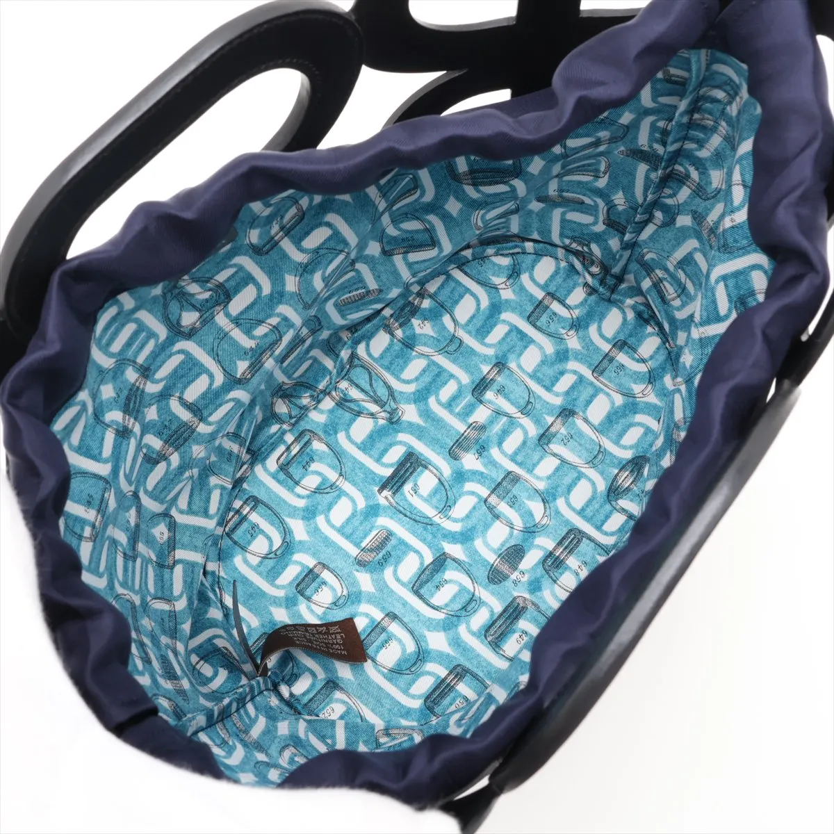 Hermès Chaine d'Ancre Veau Madame Black x Navy Y:2020 — view 6