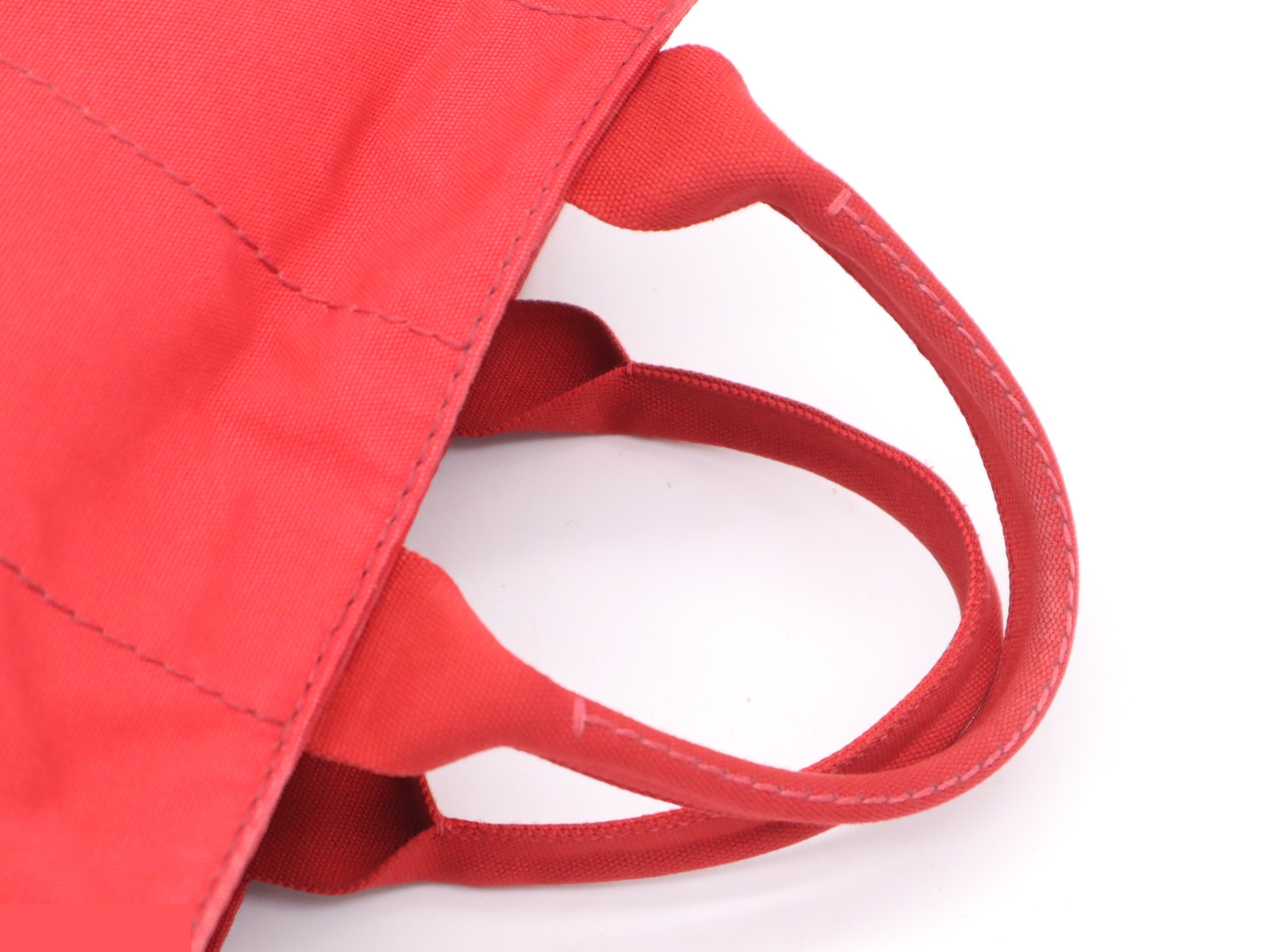 Canvas Canapa handbag, with guarantee card, red. — view 6