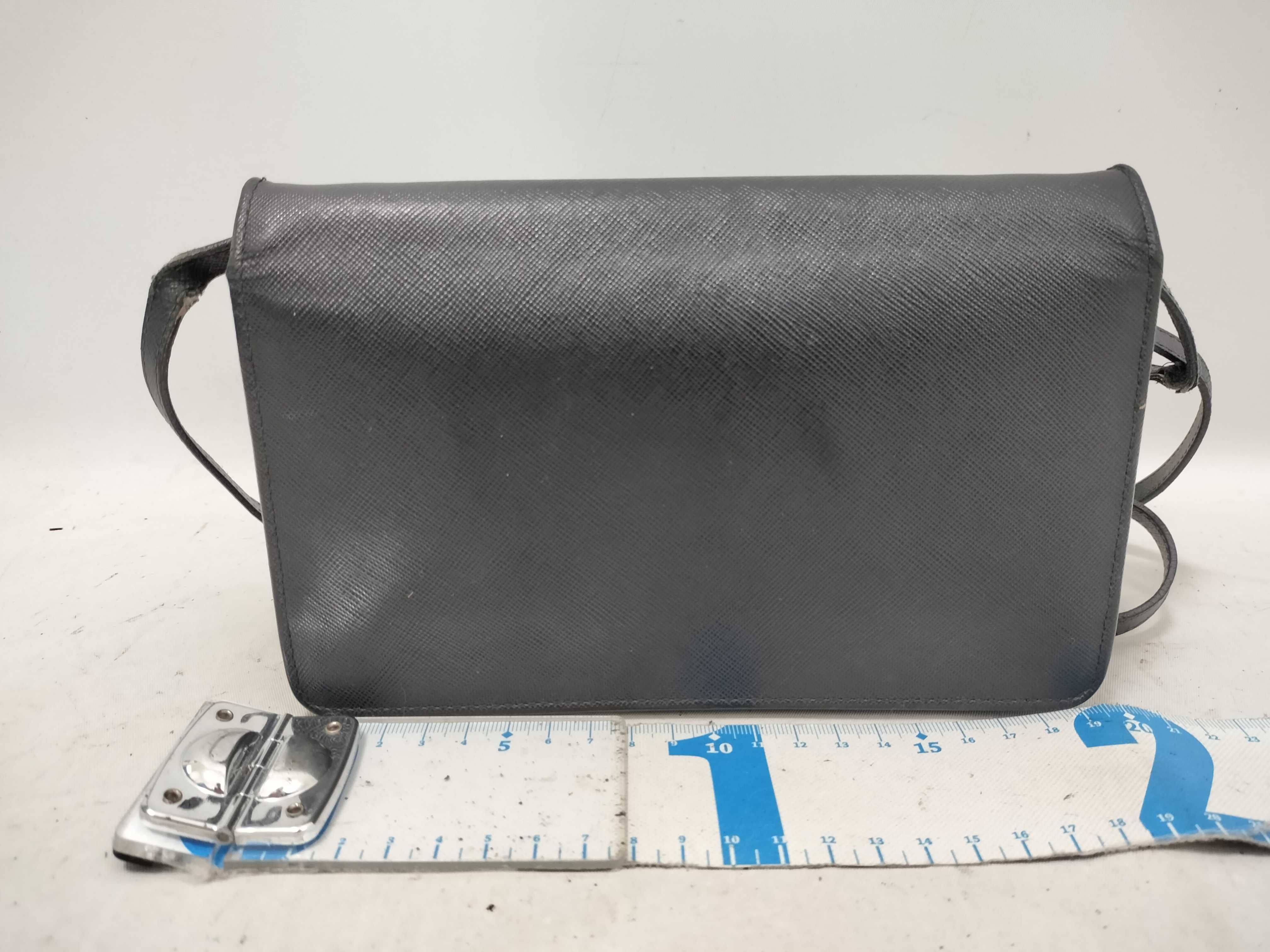 Shoulder Bag Leather Black — view 2