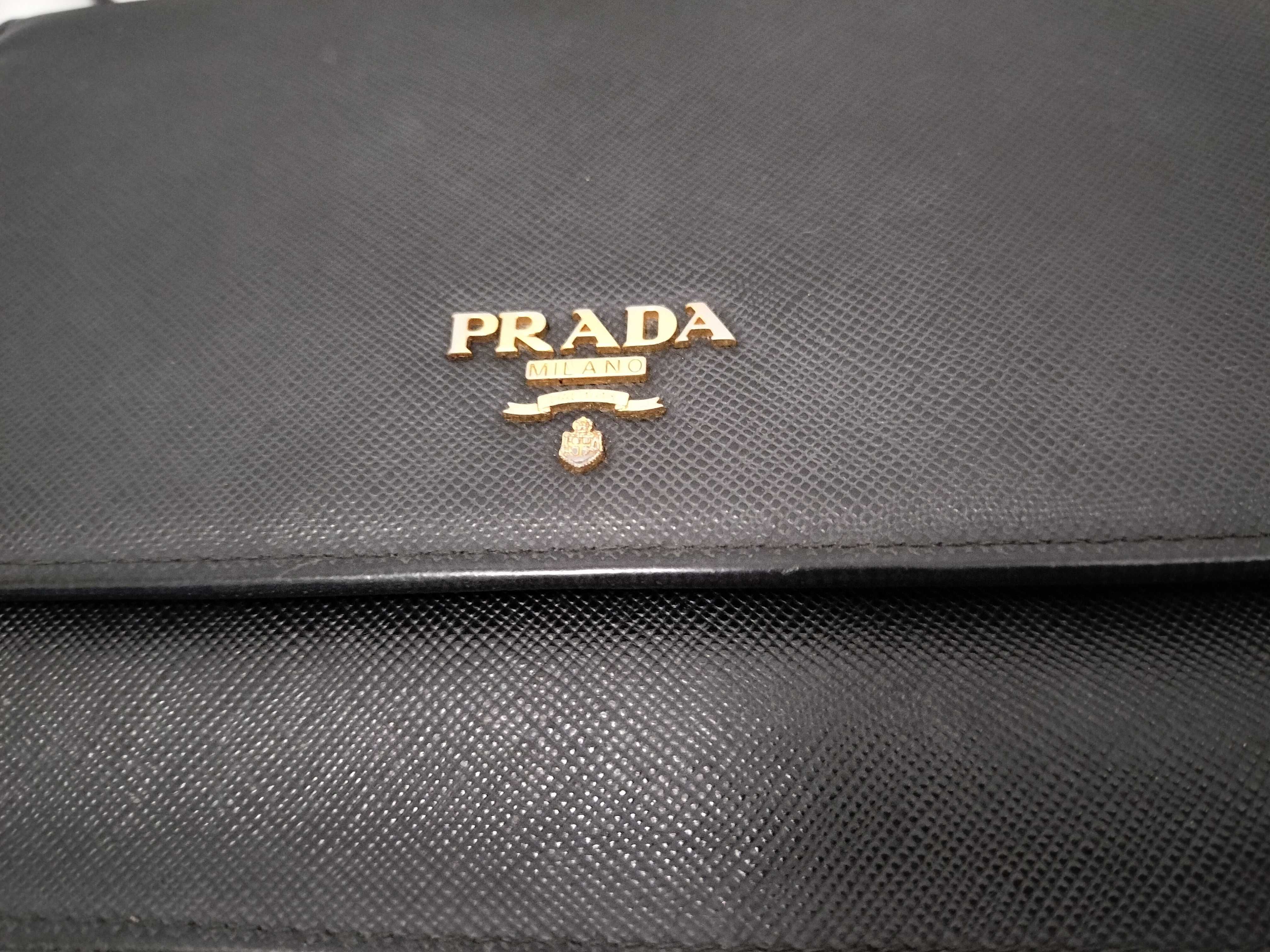 Shoulder Bag Leather Black — view 14