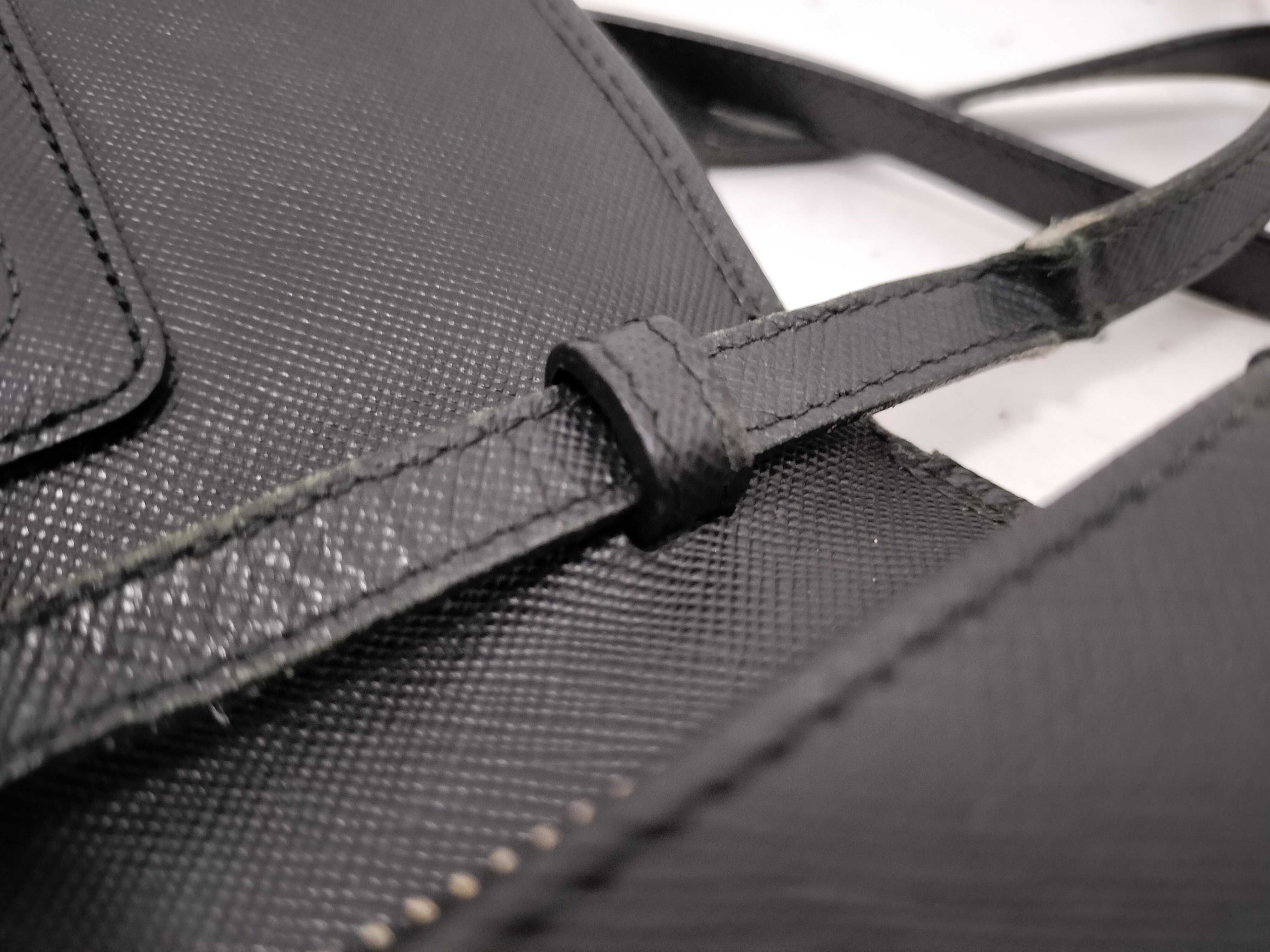Shoulder Bag Leather Black — view 5