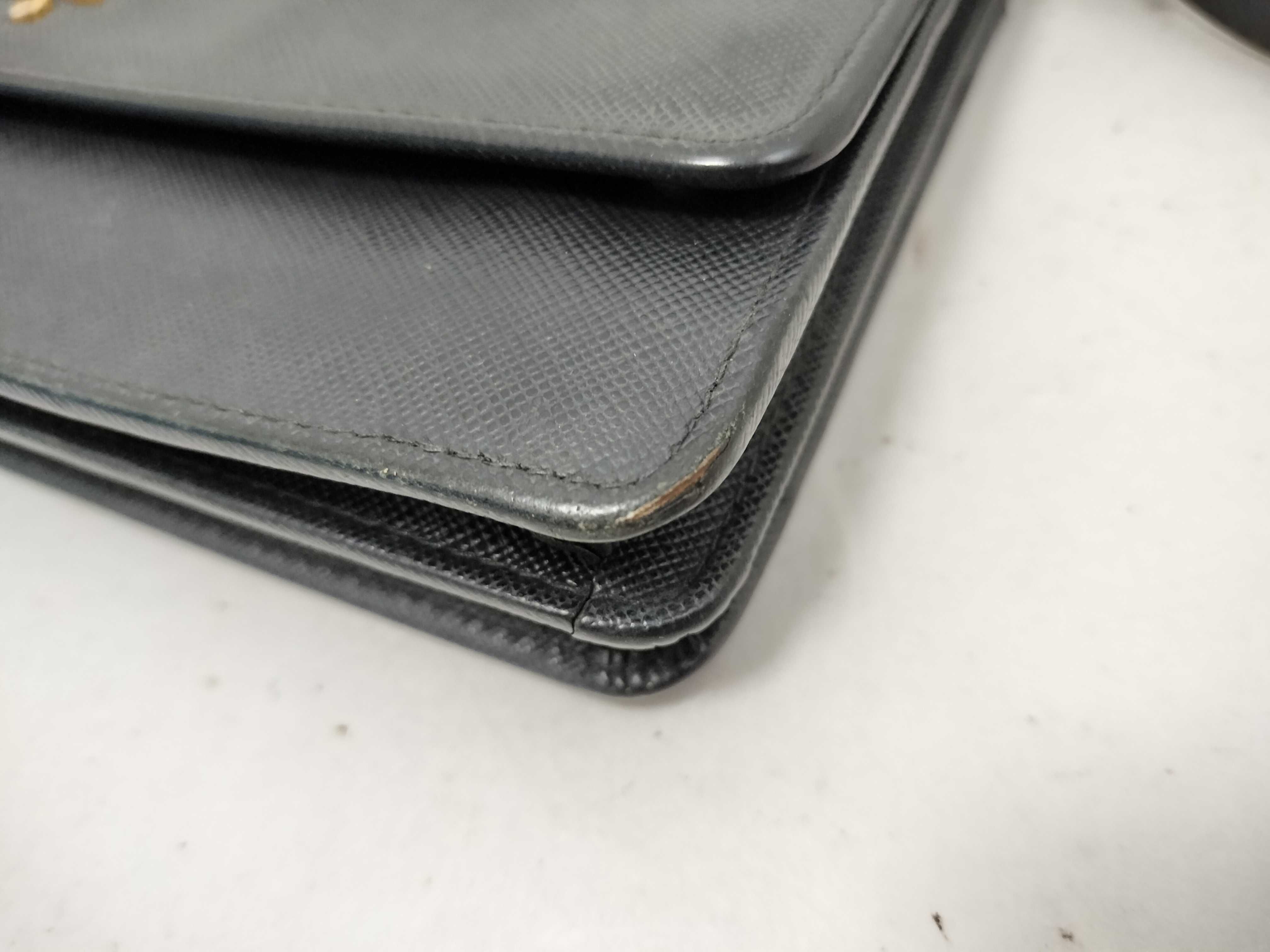 Shoulder Bag Leather Black — view 6