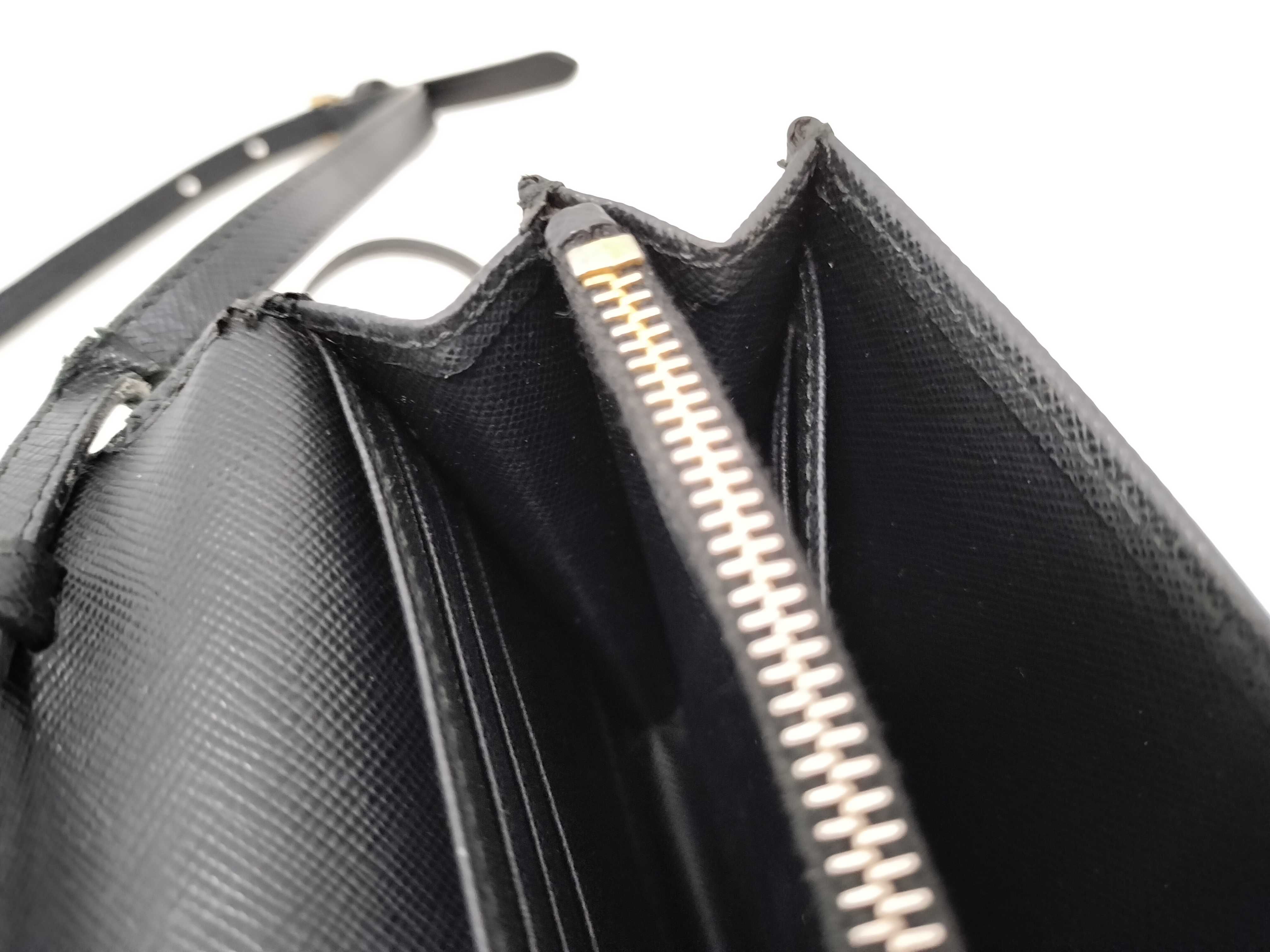 Shoulder Bag Leather Black — view 9