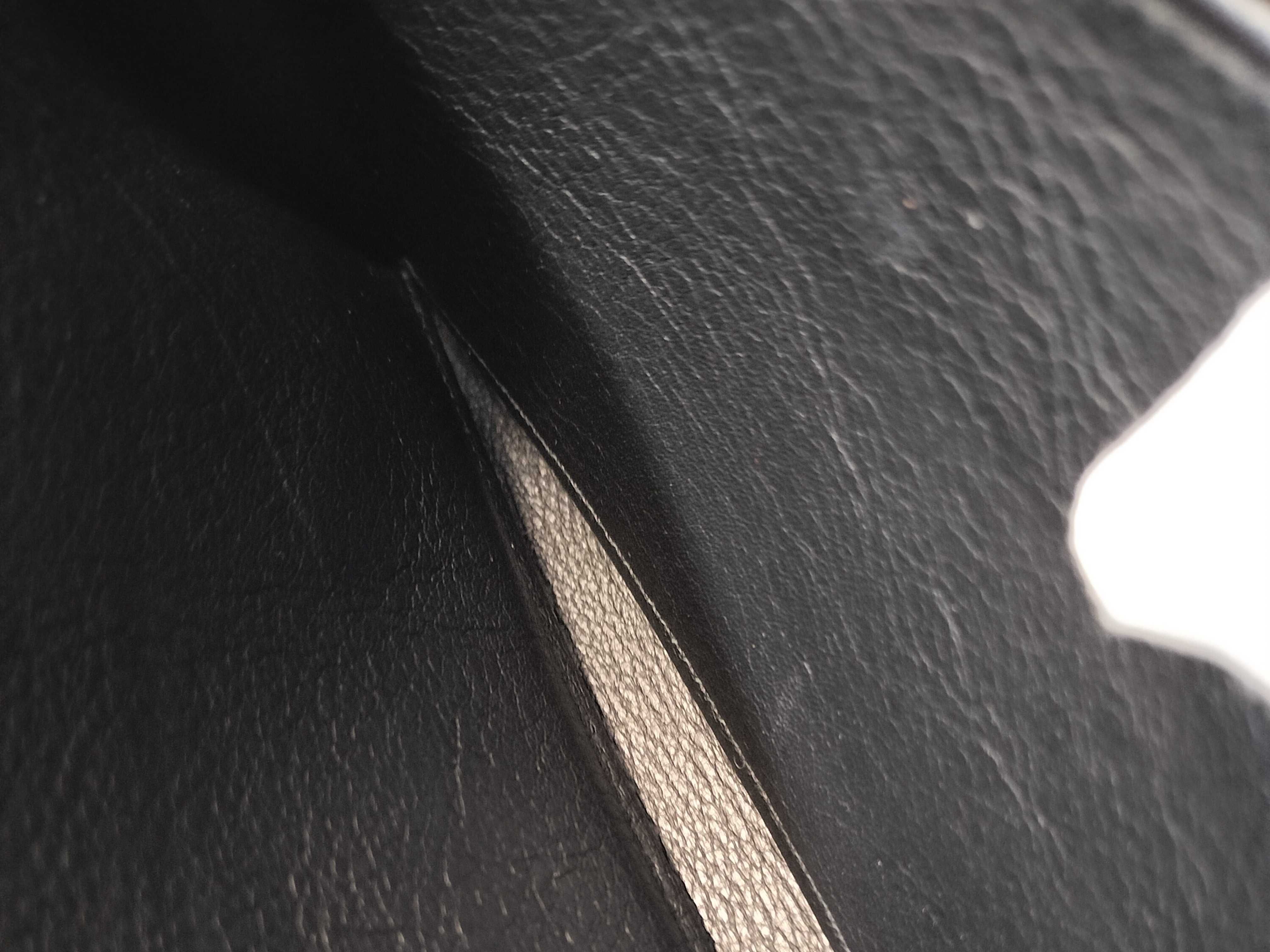 Mahina Zippy Black Long Wallet SV Metal Fittings TN4118 B243 Wallet — view 12