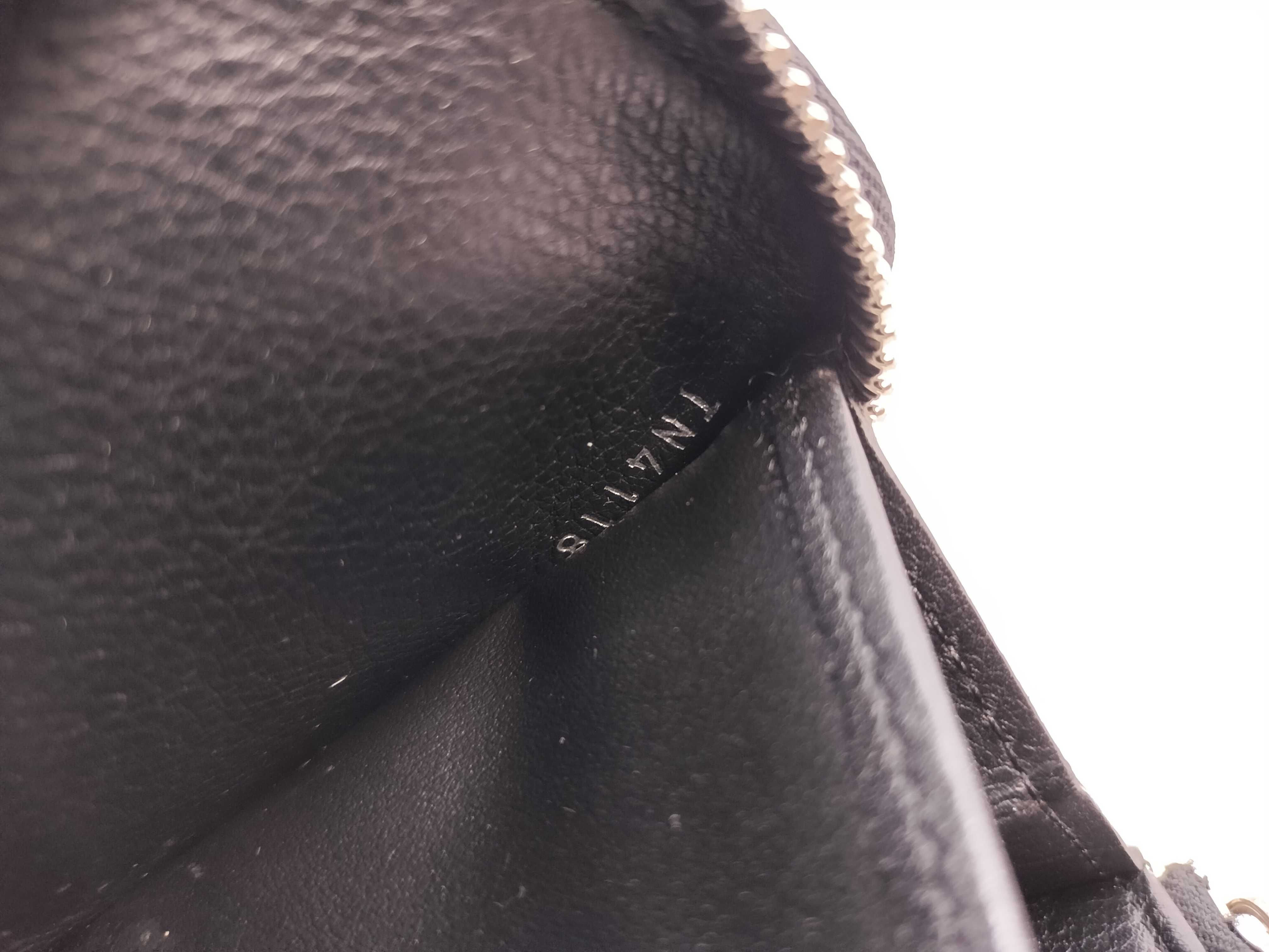 Mahina Zippy Black Long Wallet SV Metal Fittings TN4118 B243 Wallet — view 15